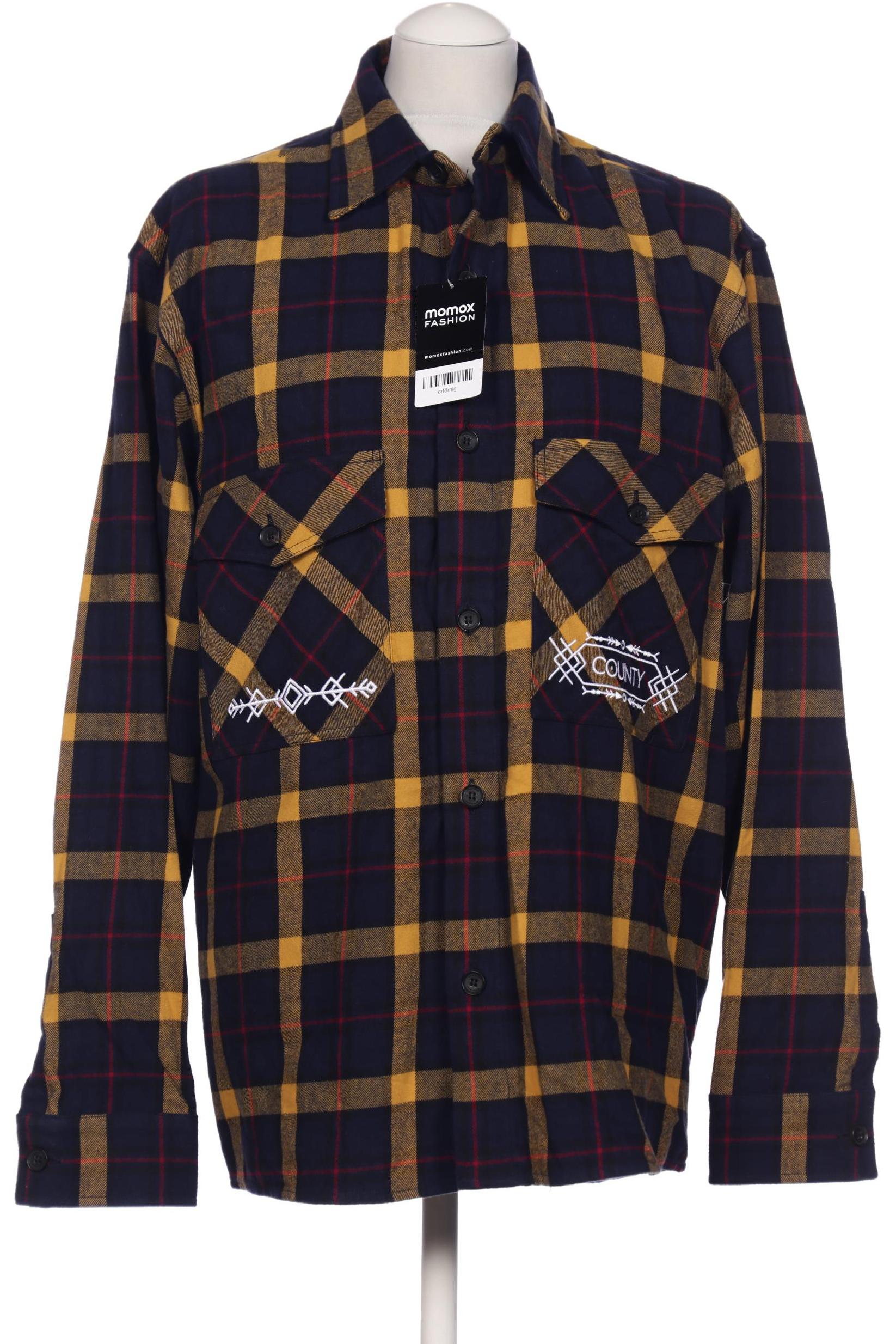 

Marcelo Burlon Herren Hemd, marineblau, Gr. 48
