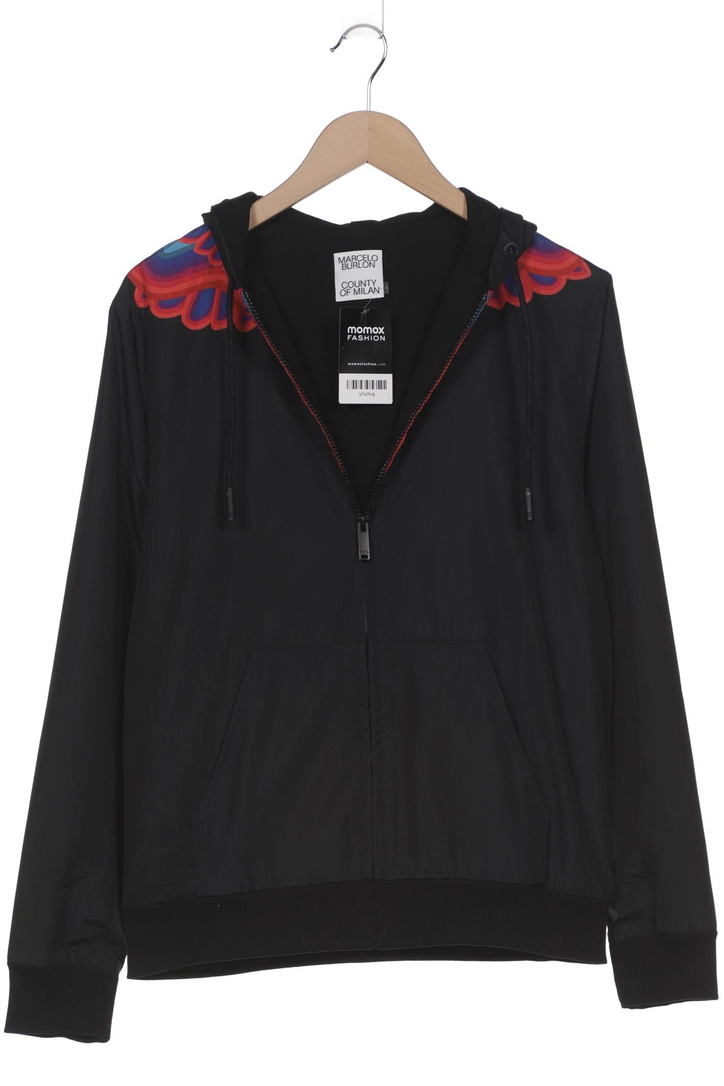 

Marcelo Burlon Herren Jacke, schwarz, Gr. 46
