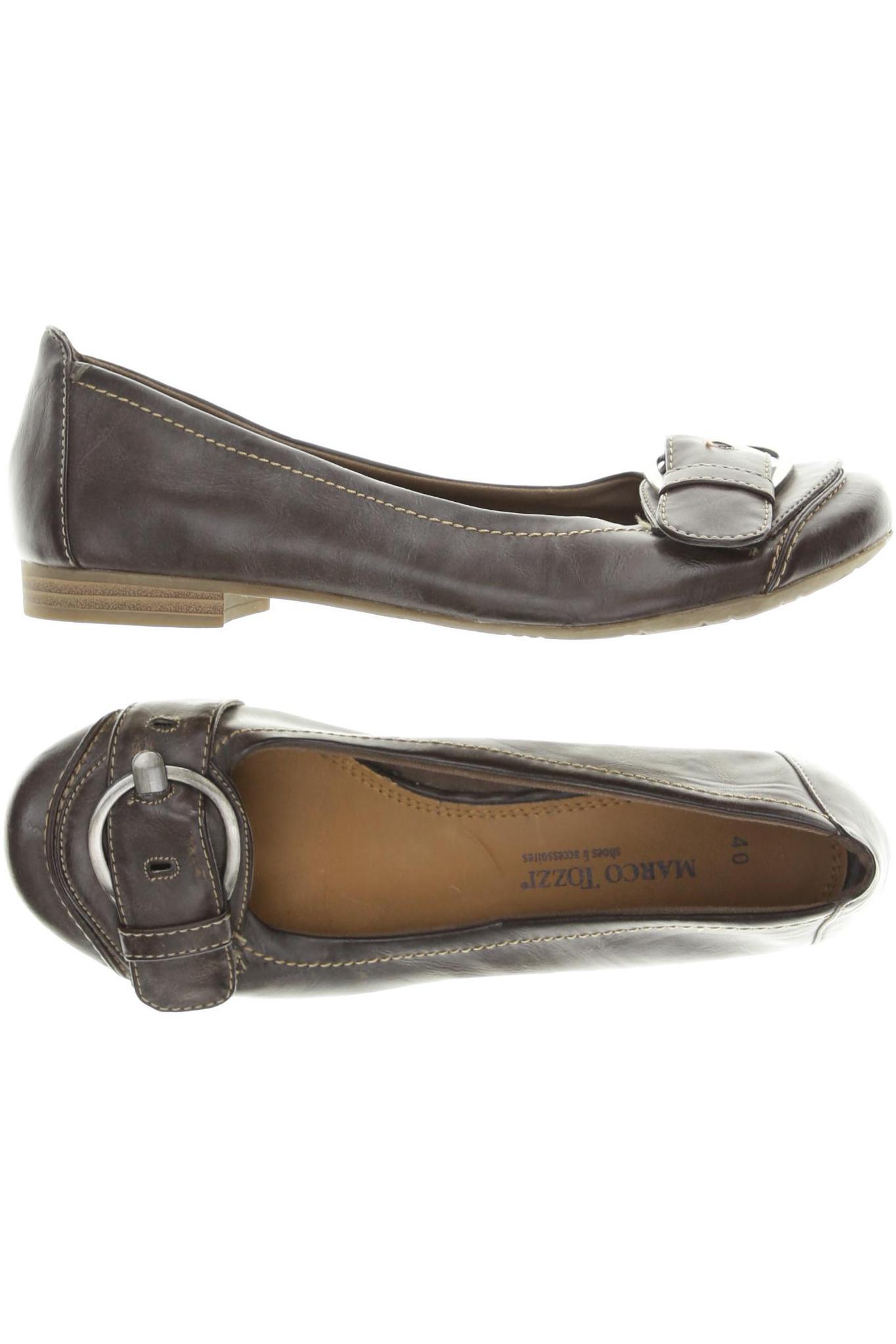 

Marco Tozzi Damen Ballerinas, braun, Gr. 40
