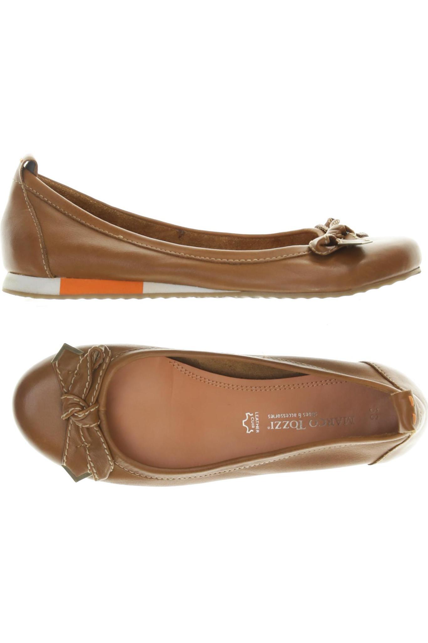 

Marco Tozzi Damen Ballerinas, braun, Gr. 38