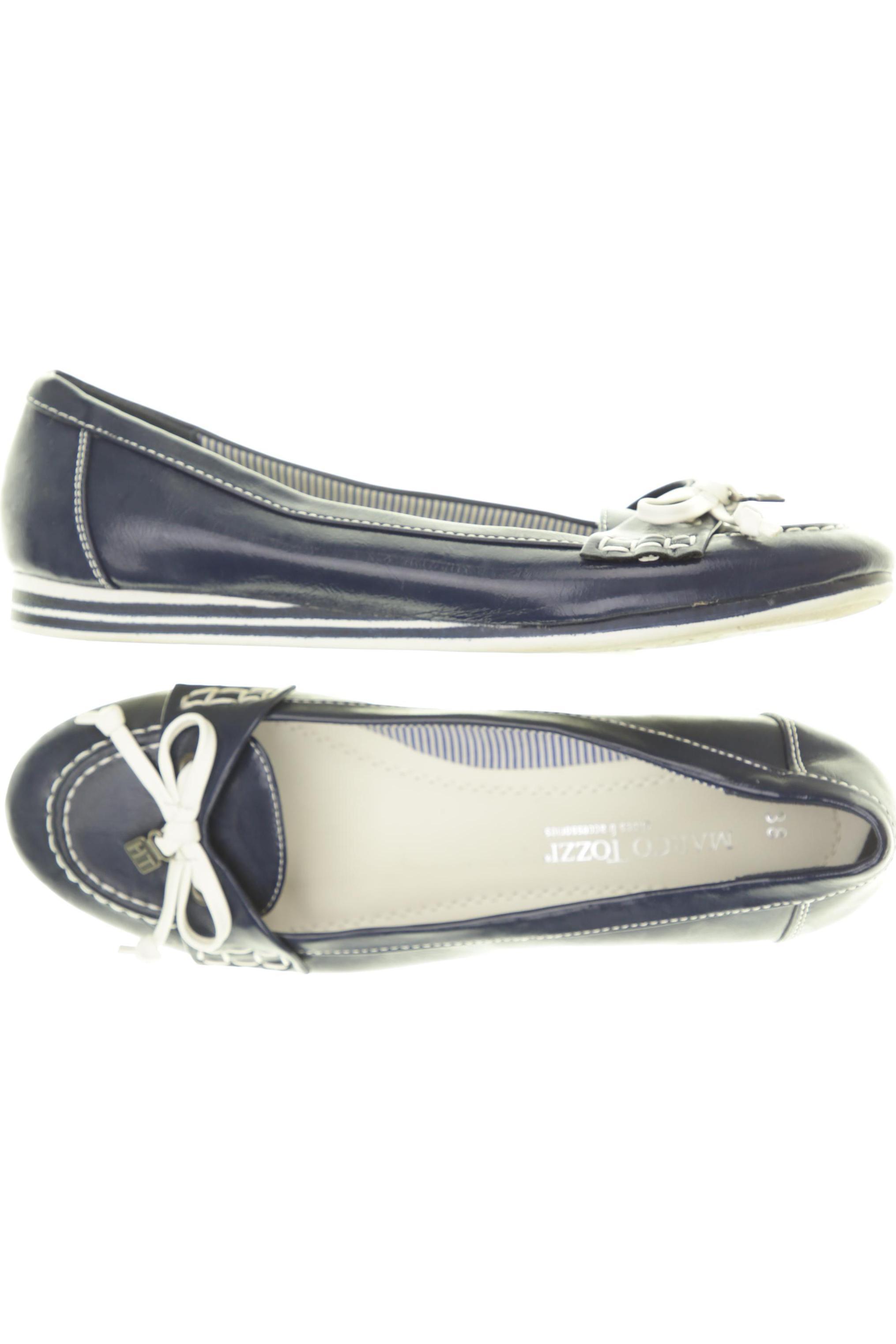

Marco Tozzi Damen Ballerinas, blau, Gr. 38