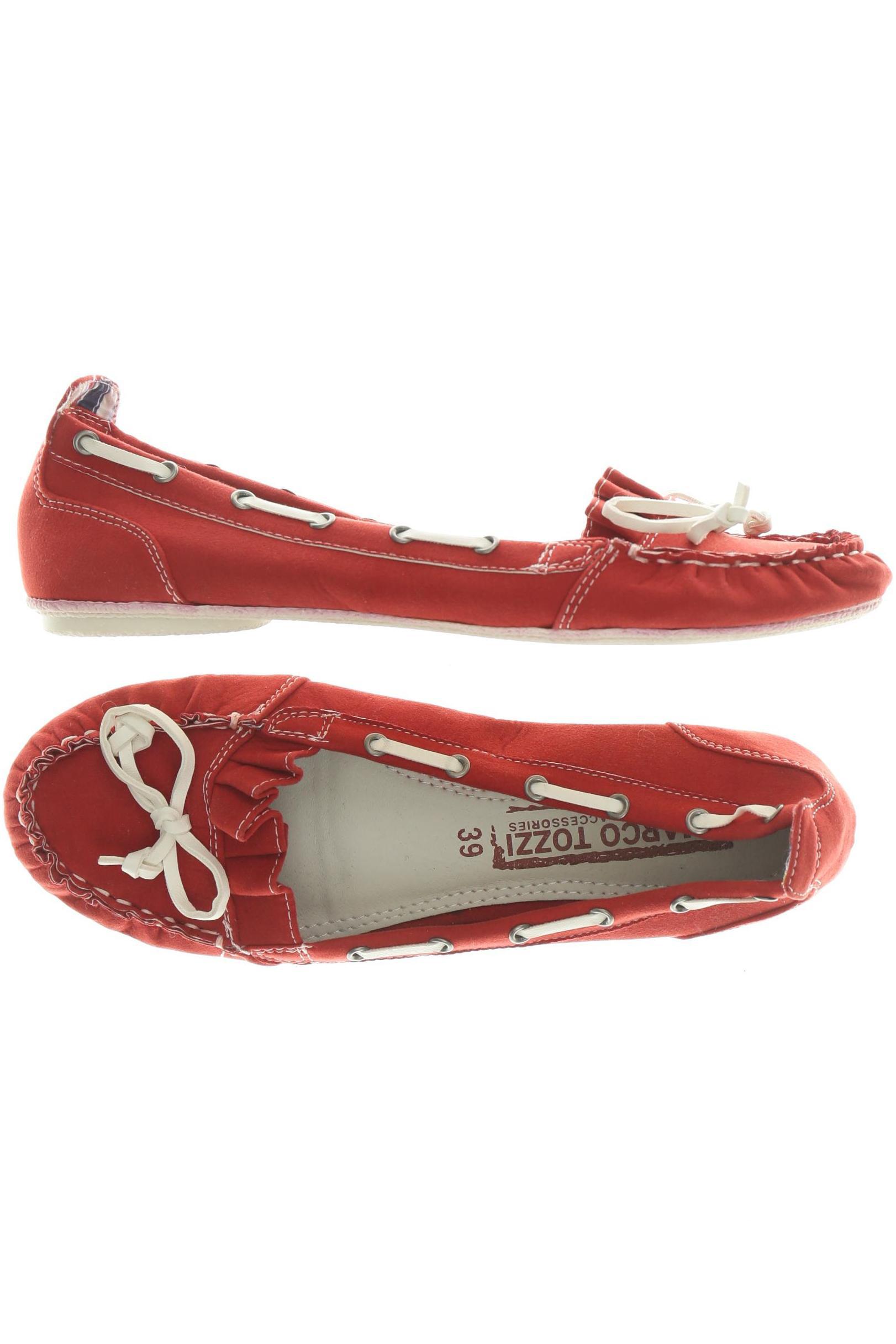 

Marco Tozzi Damen Halbschuh, rot, Gr. 39