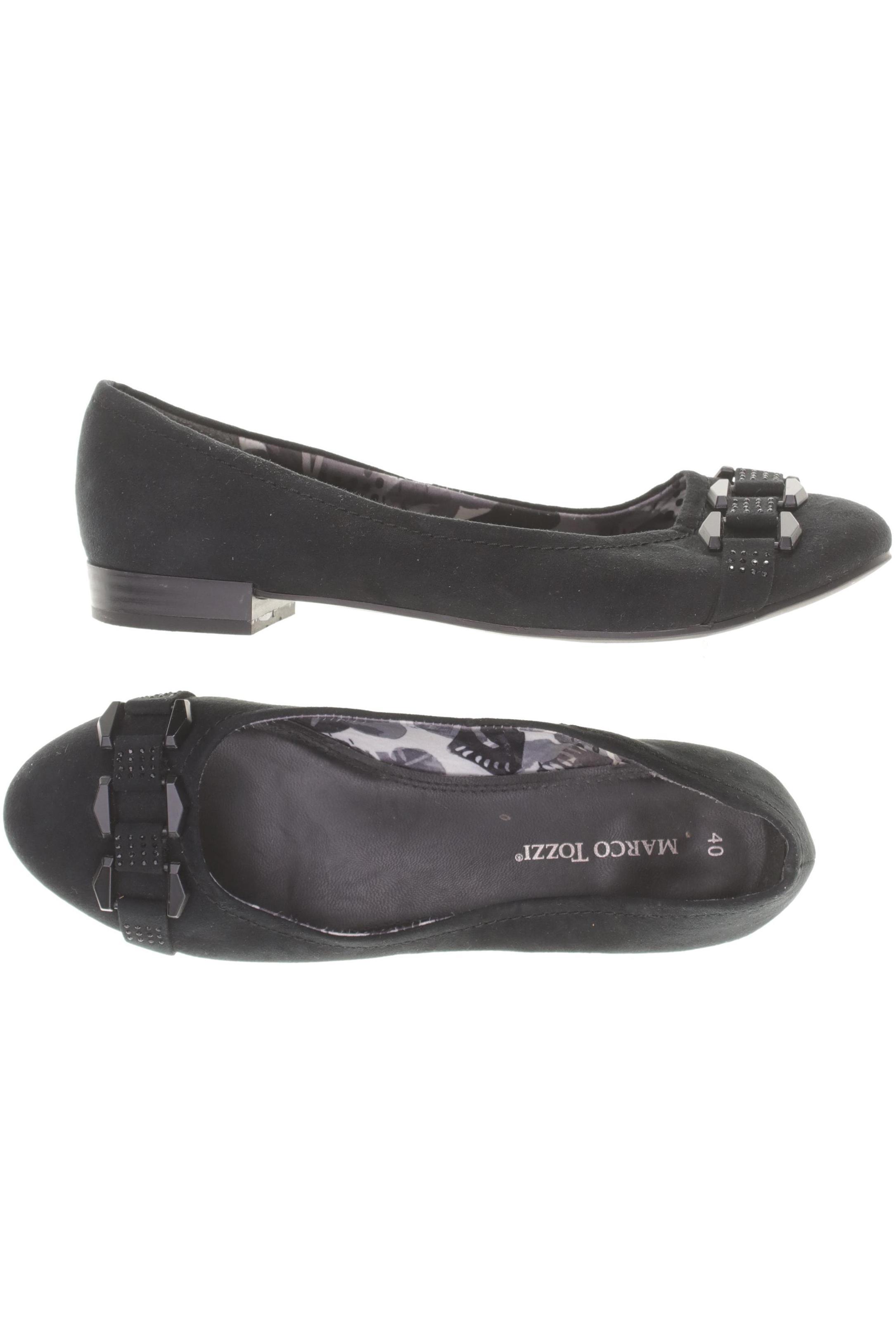 

Marco Tozzi Damen Ballerinas, schwarz, Gr. 40