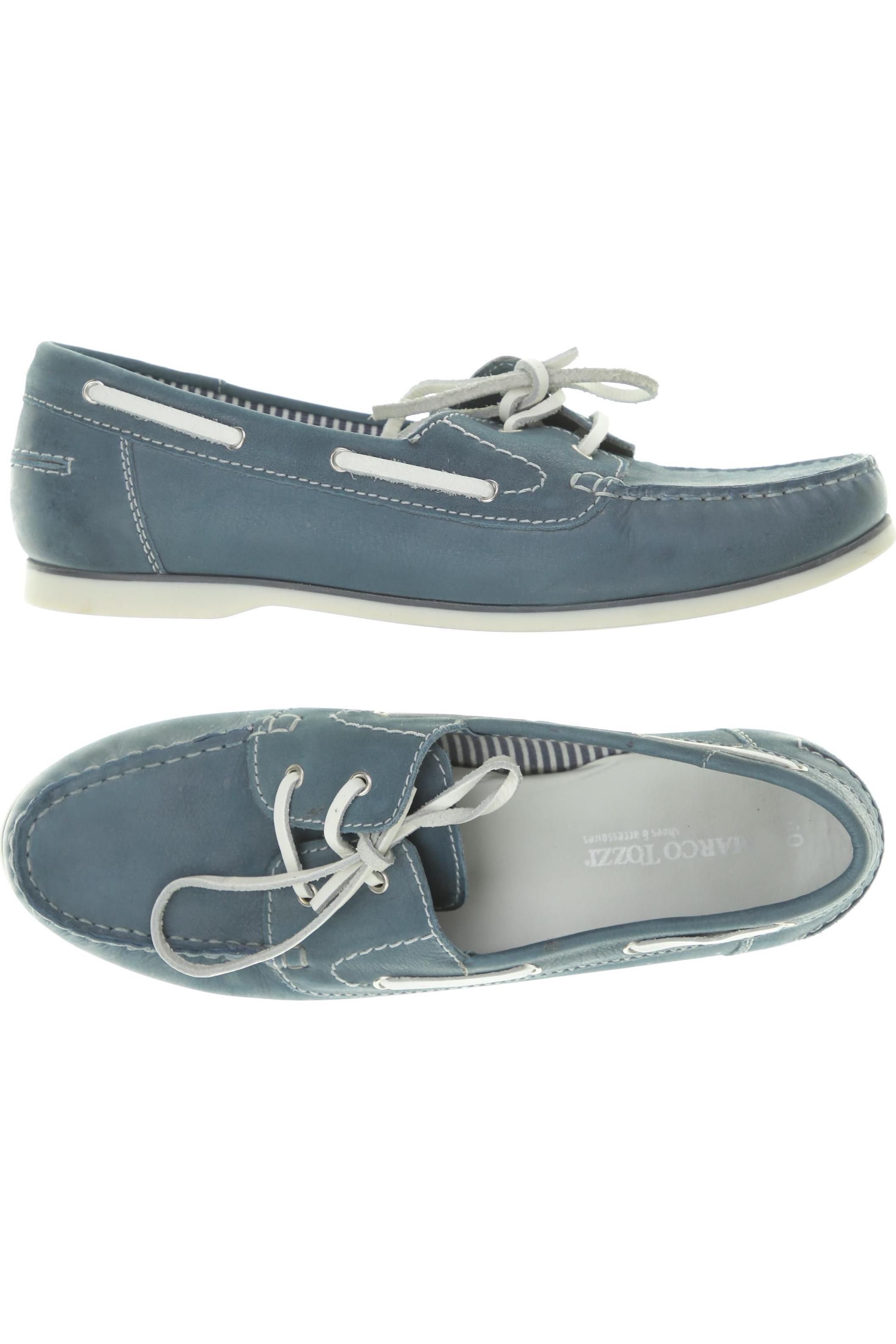 

Marco Tozzi Damen Halbschuh, türkis, Gr. 40
