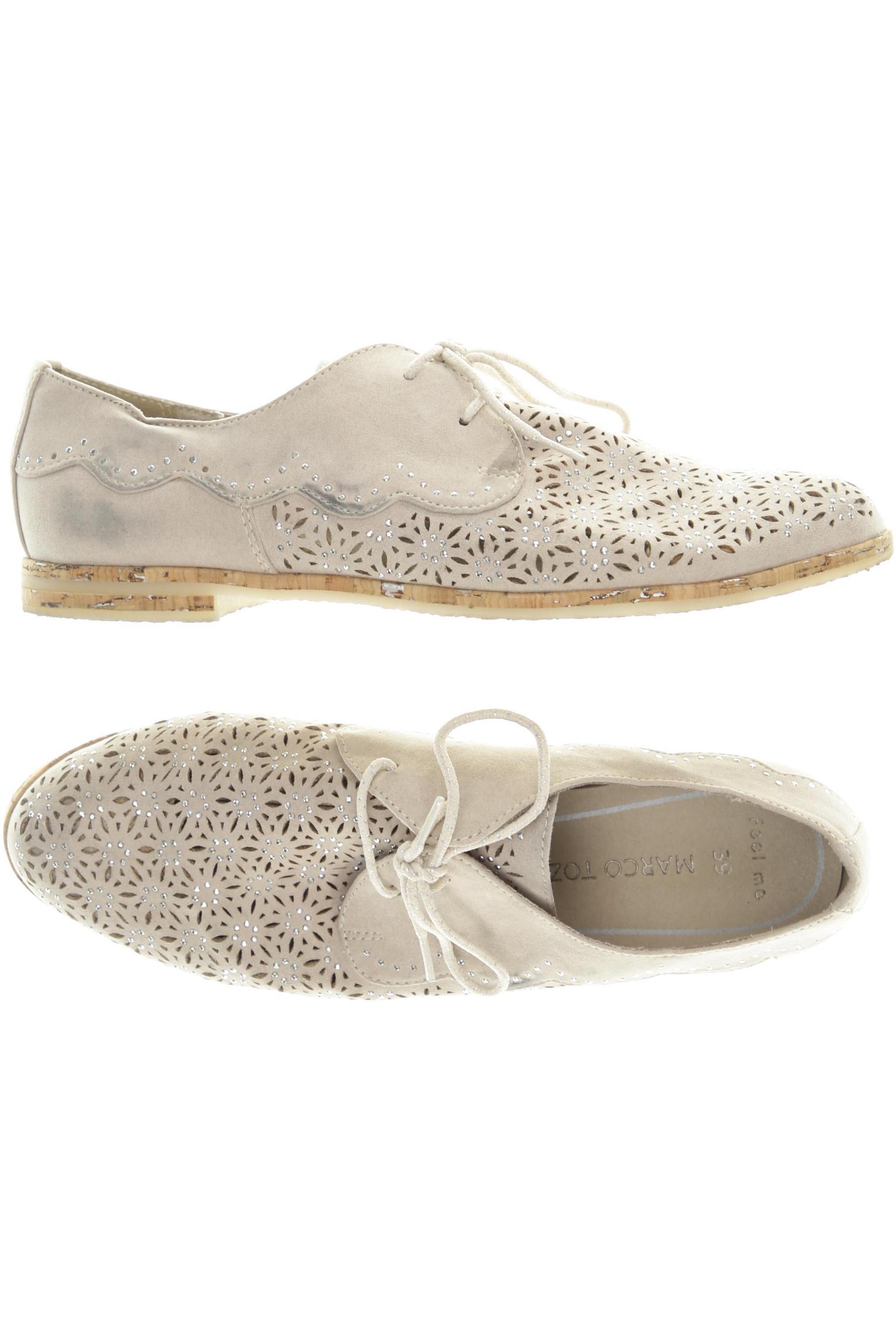 

Marco Tozzi Damen Halbschuh, beige, Gr. 39