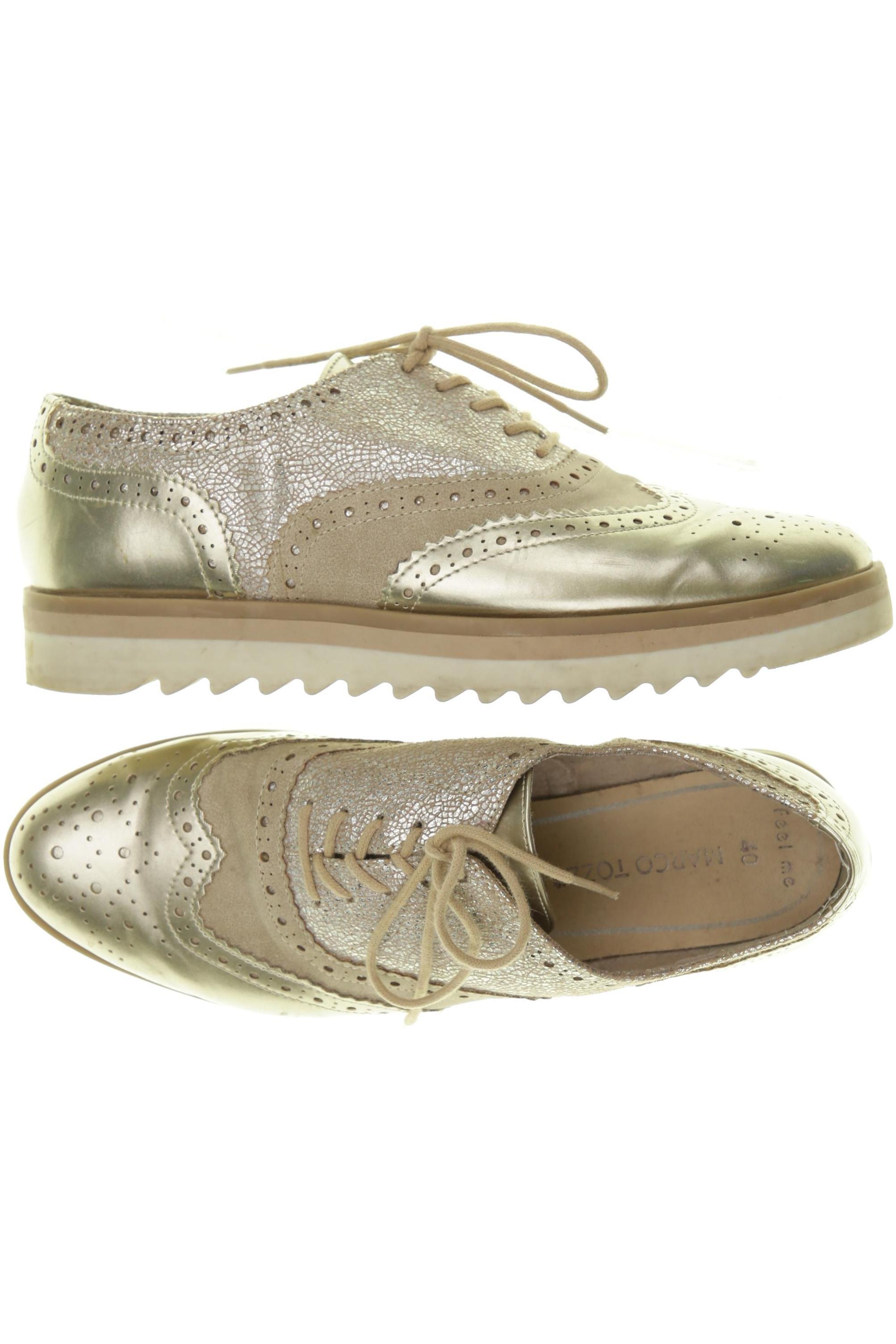 

Marco Tozzi Damen Halbschuh, beige, Gr. 40