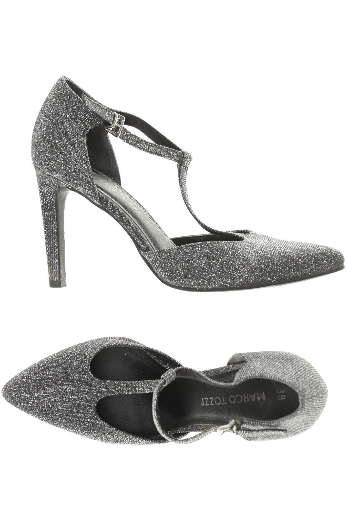 

Marco Tozzi Damen Pumps, silber, Gr. 38