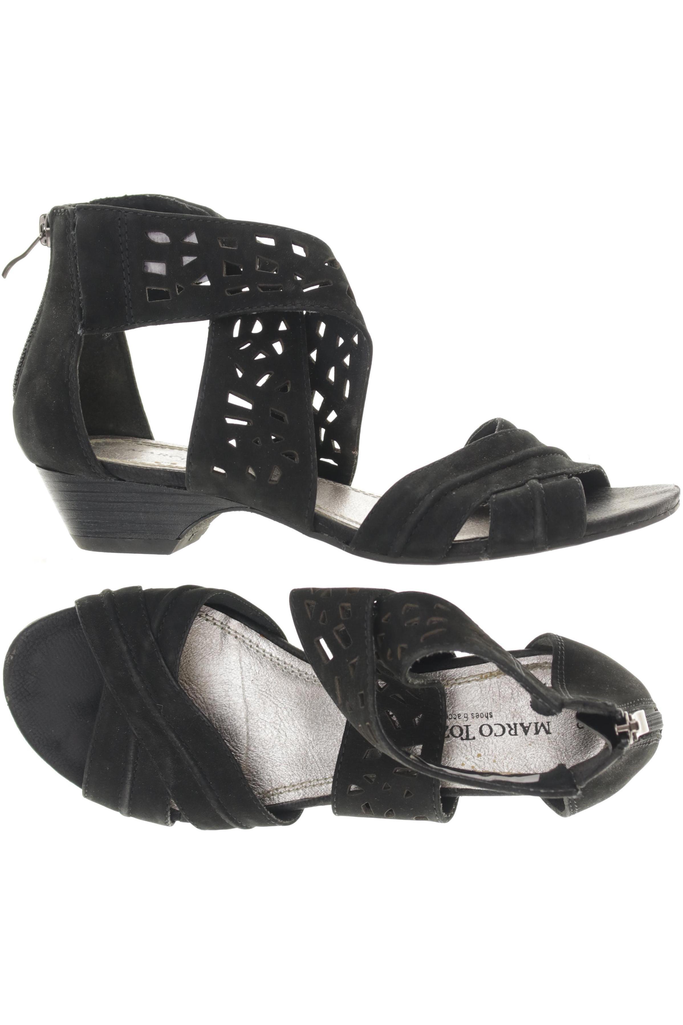 

Marco Tozzi Damen Sandale, schwarz, Gr. 38