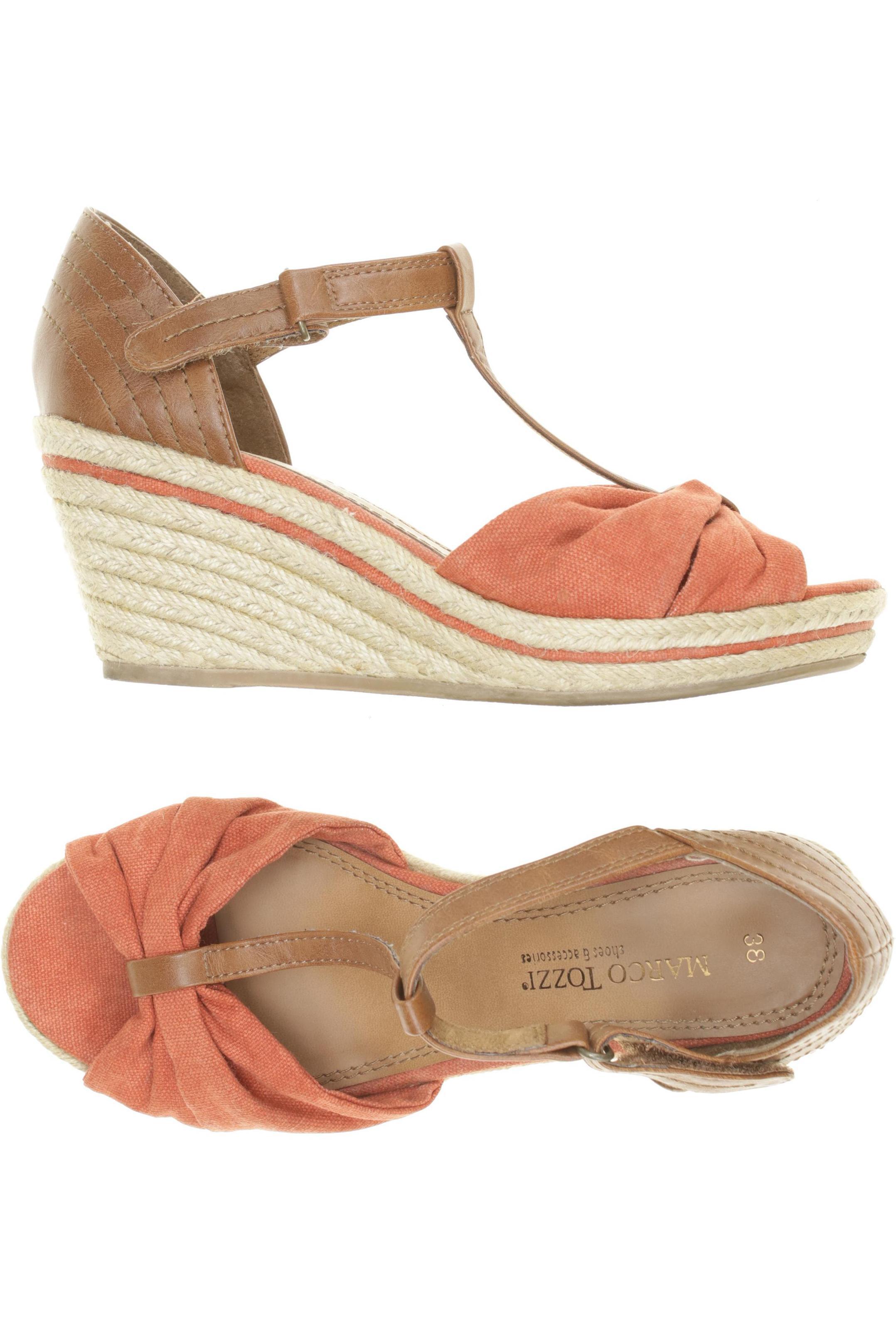 

Marco Tozzi Damen Sandale, orange, Gr. 38