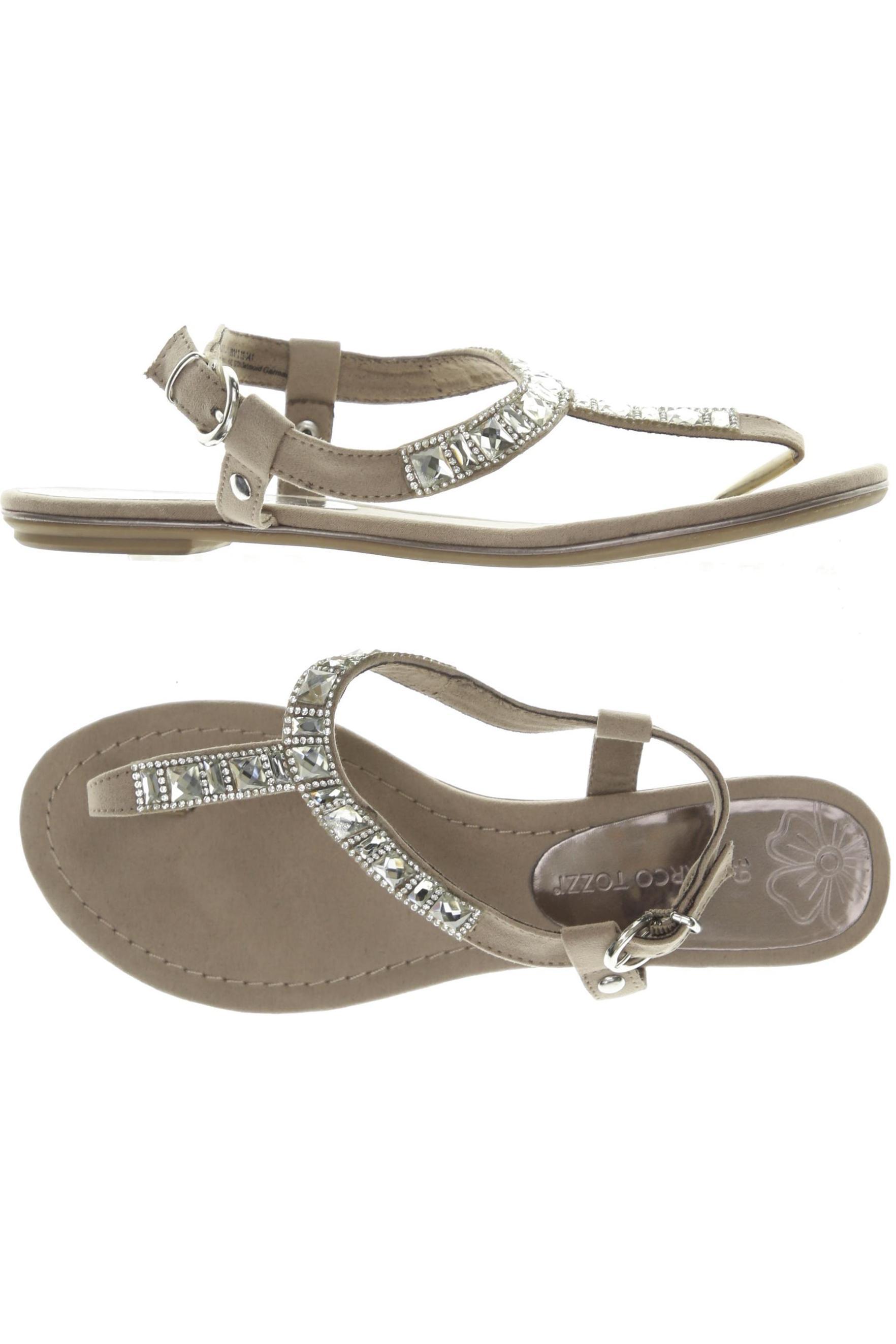 

Marco Tozzi Damen Sandale, beige, Gr. 39
