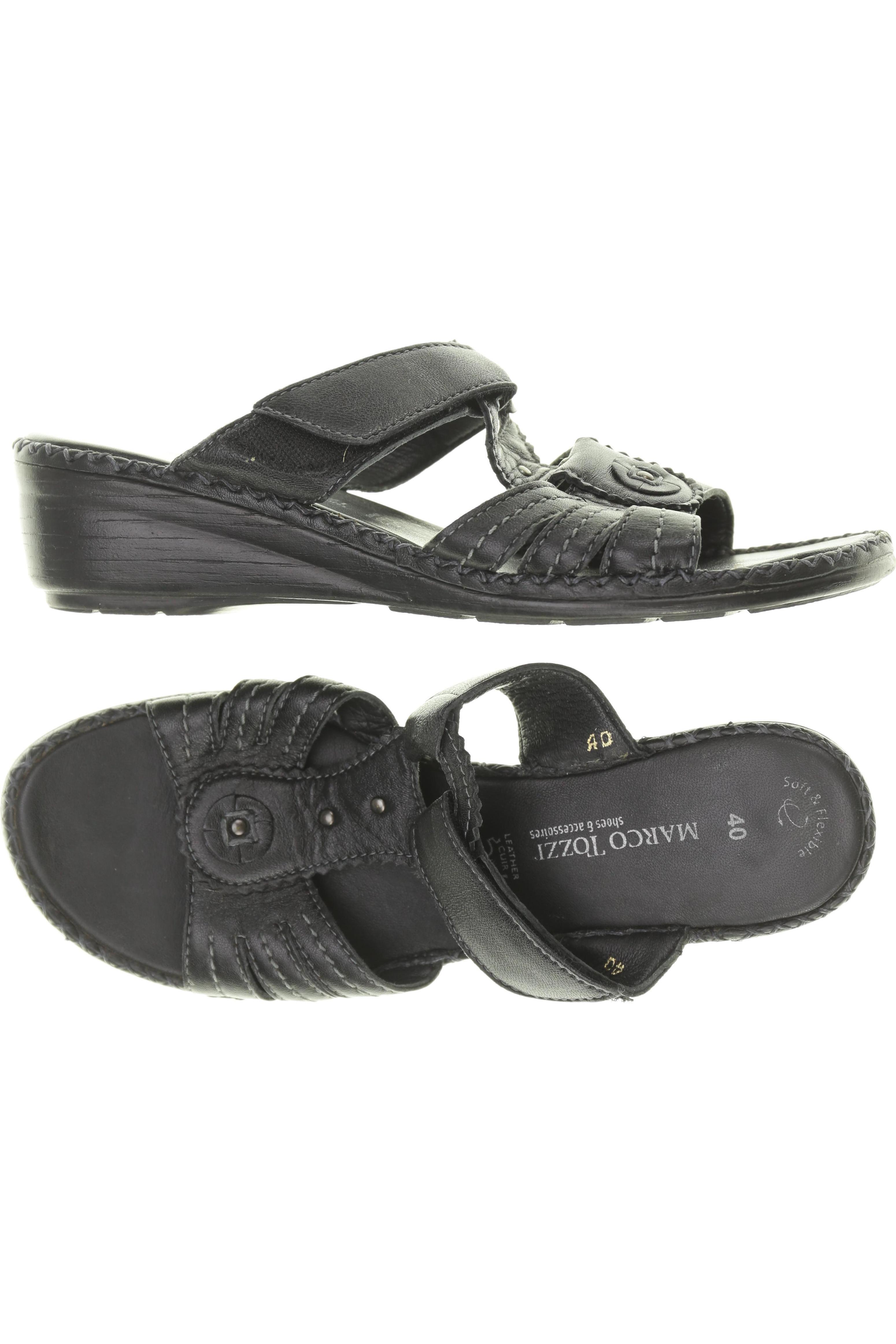 

Marco Tozzi Damen Sandale, schwarz, Gr. 40