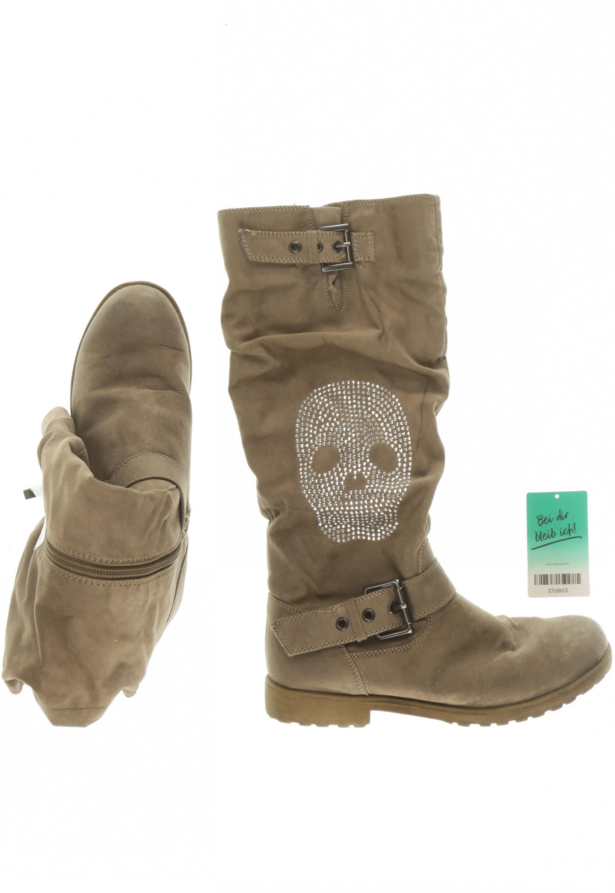 

Marco Tozzi Damen Stiefel, beige, Gr. 39