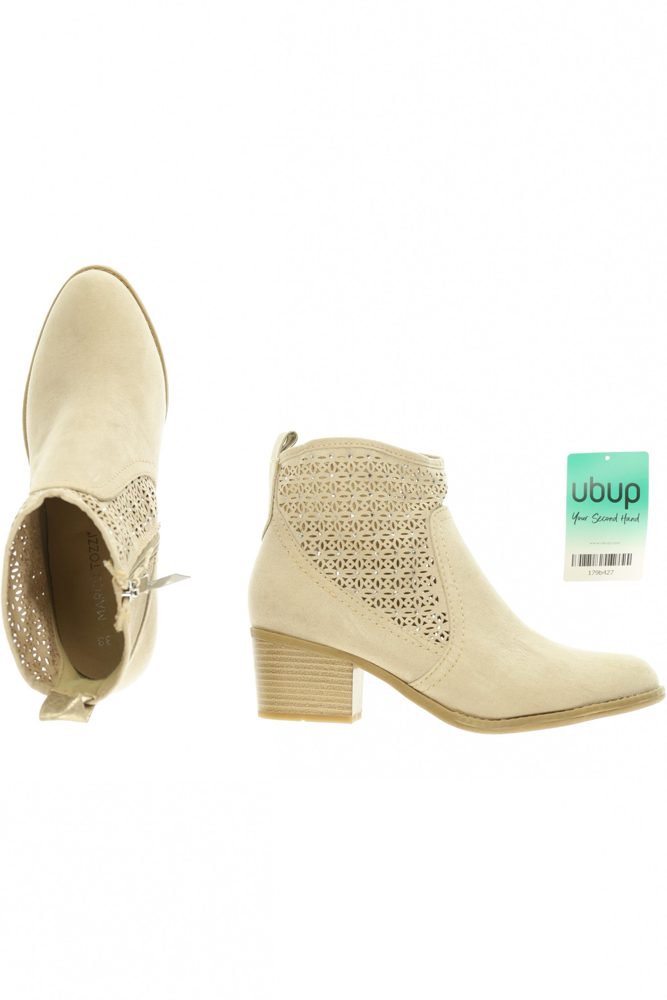 

Marco Tozzi Damen Stiefelette, beige, Gr. 38