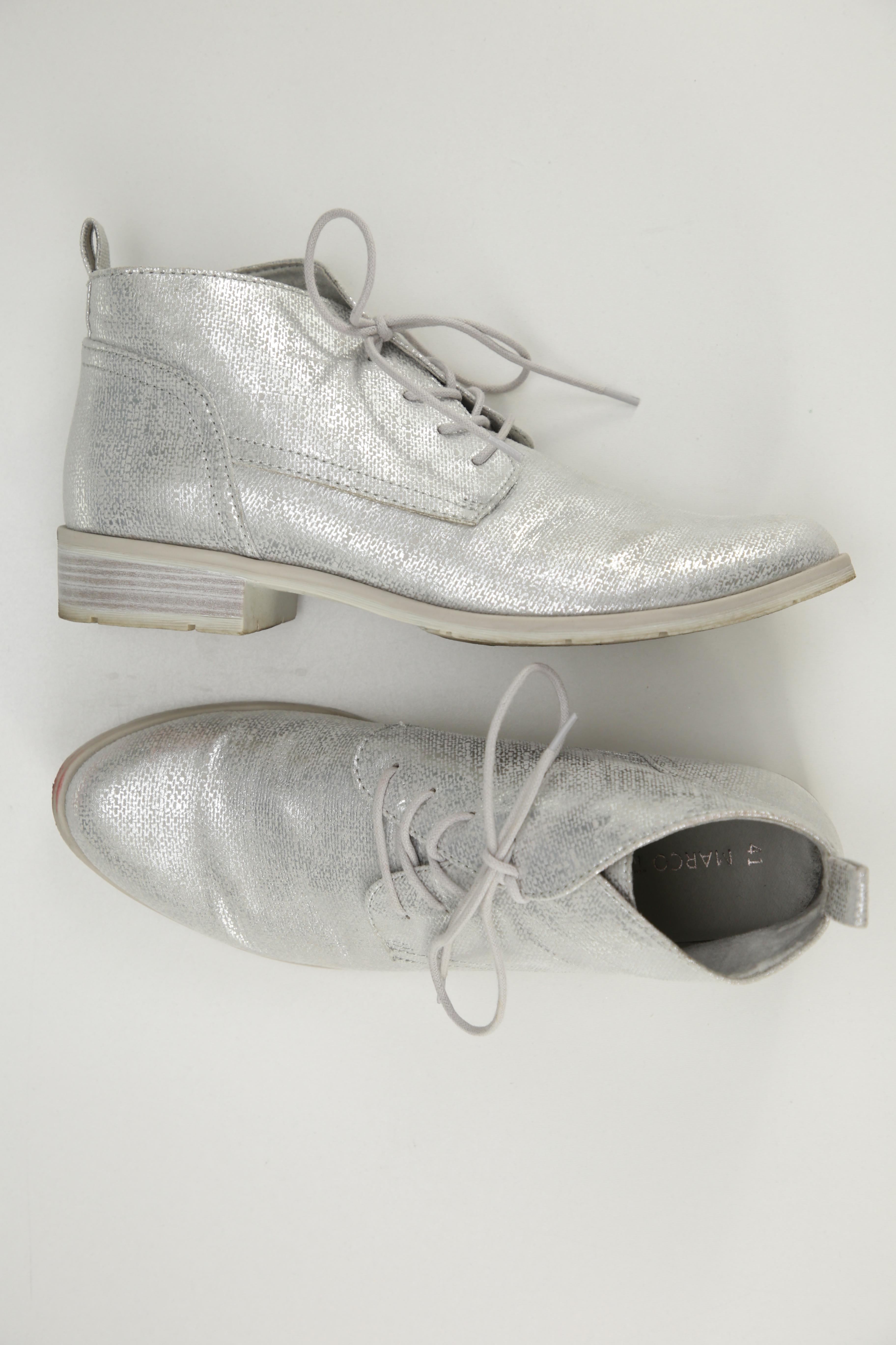 

Marco Tozzi Damen Stiefelette, silber, Gr. 41