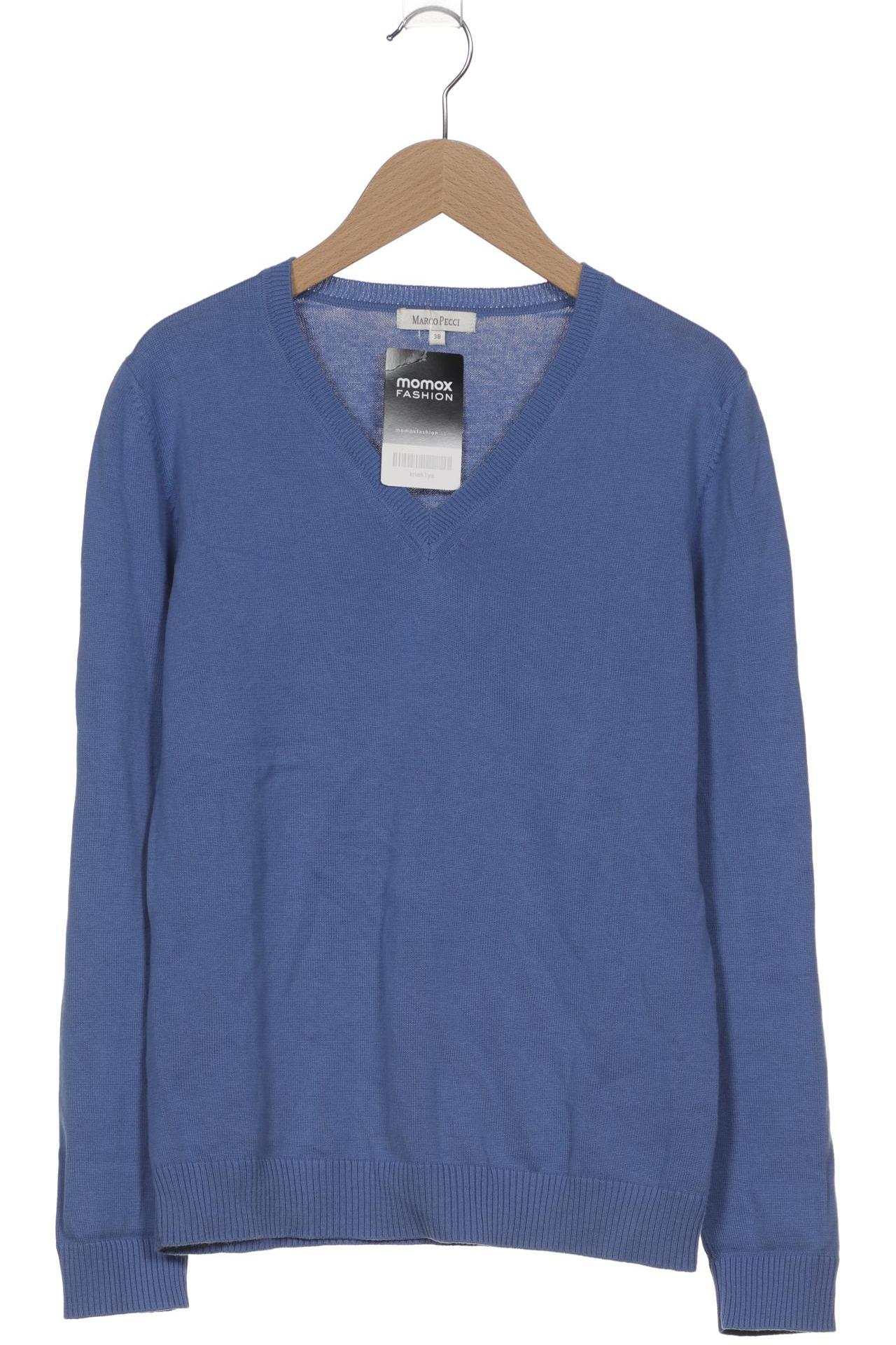 

Marco Pecci Damen Pullover, blau, Gr. 38