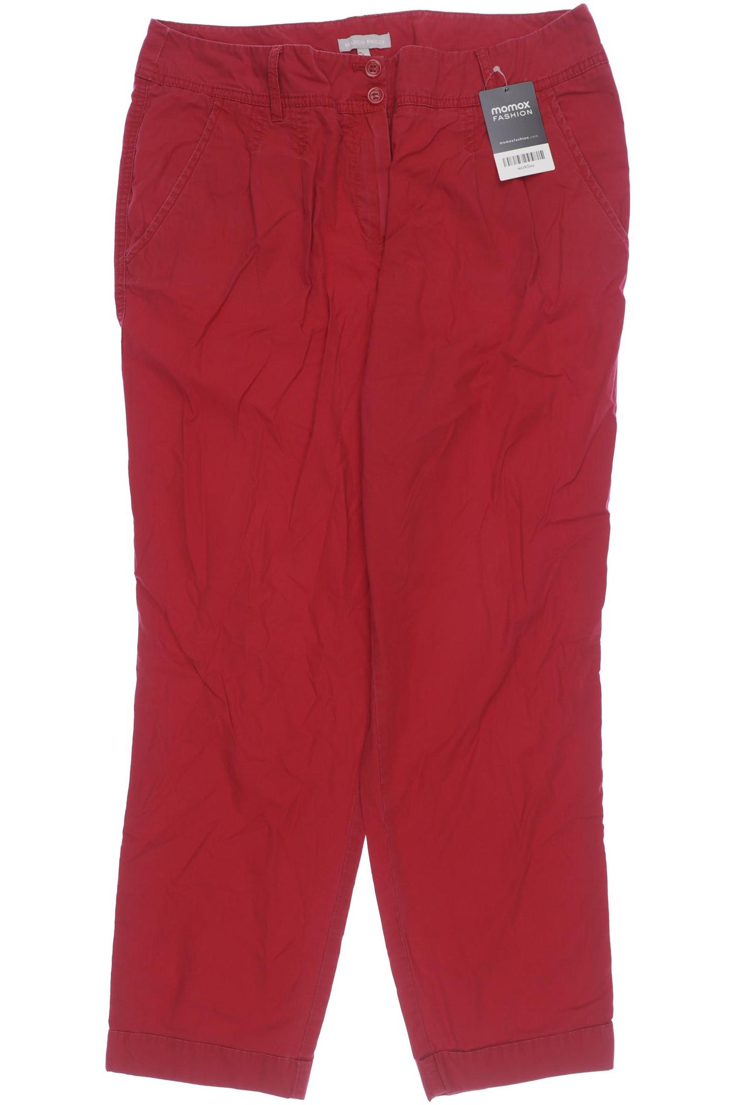 

Marco Pecci Damen Stoffhose, rot, Gr. 42