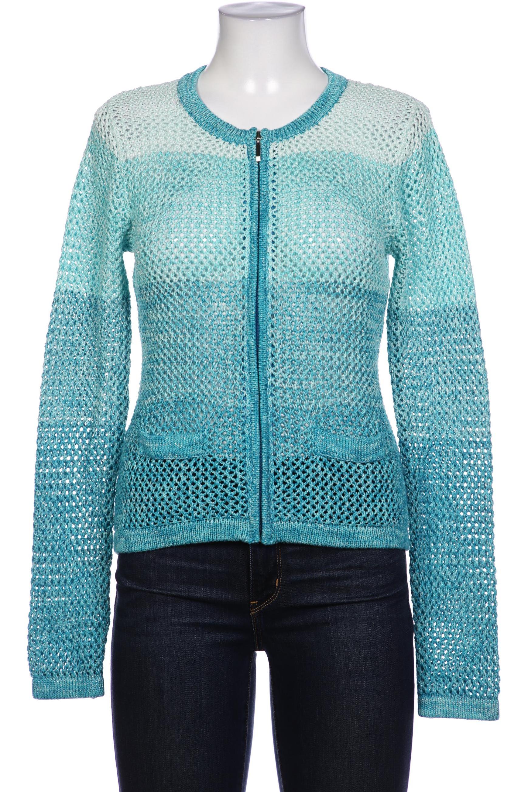 

Marco Pecci Damen Strickjacke, blau, Gr. 38