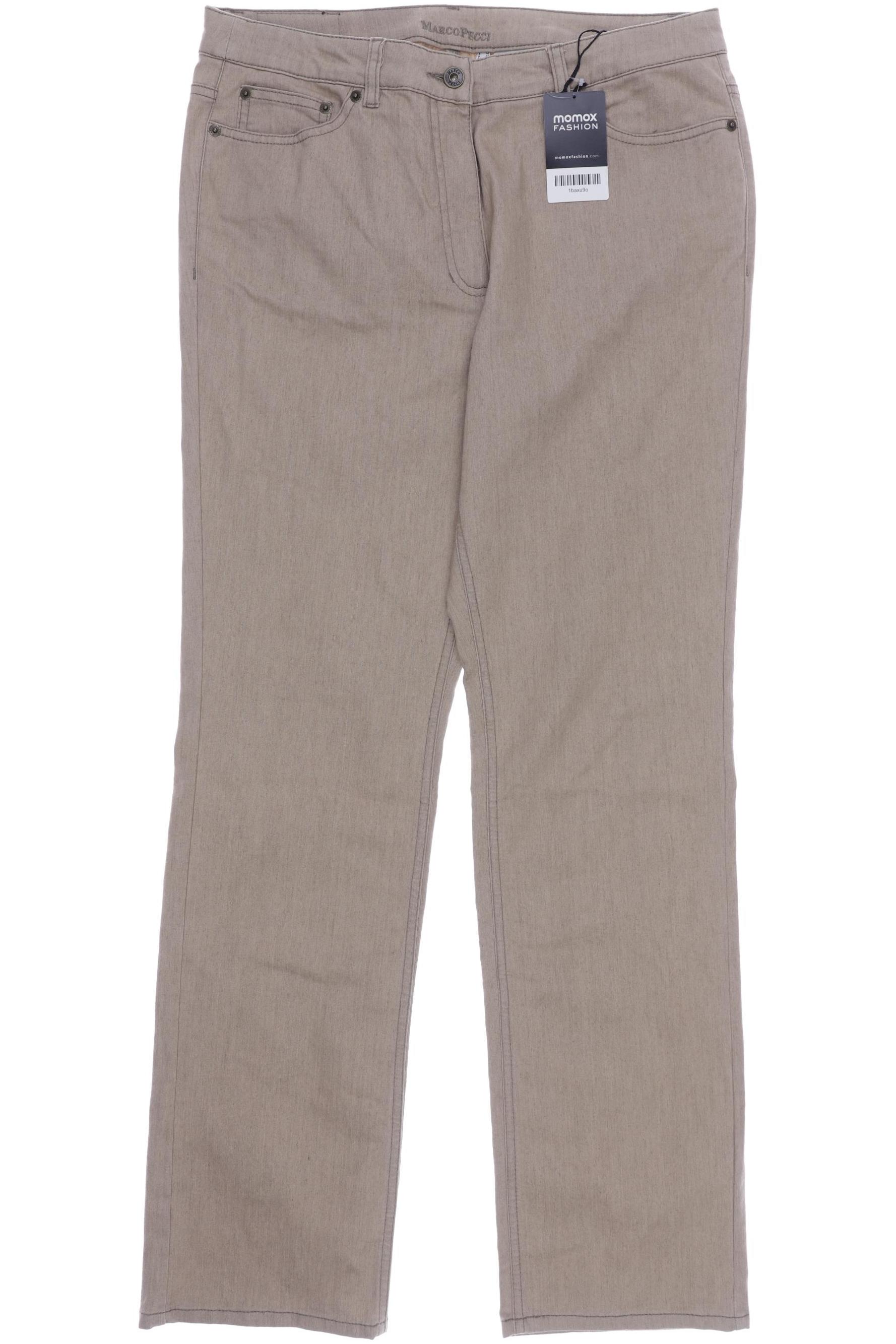 

Marco Pecci Damen Jeans, beige, Gr. 42