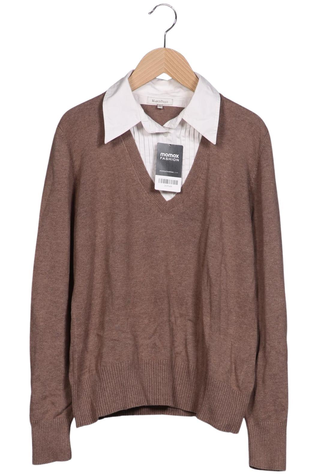 

Marco Pecci Damen Pullover, braun, Gr. 40