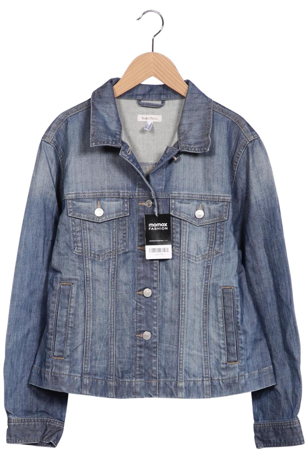 

Marco Pecci Damen Jacke, blau, Gr. 40