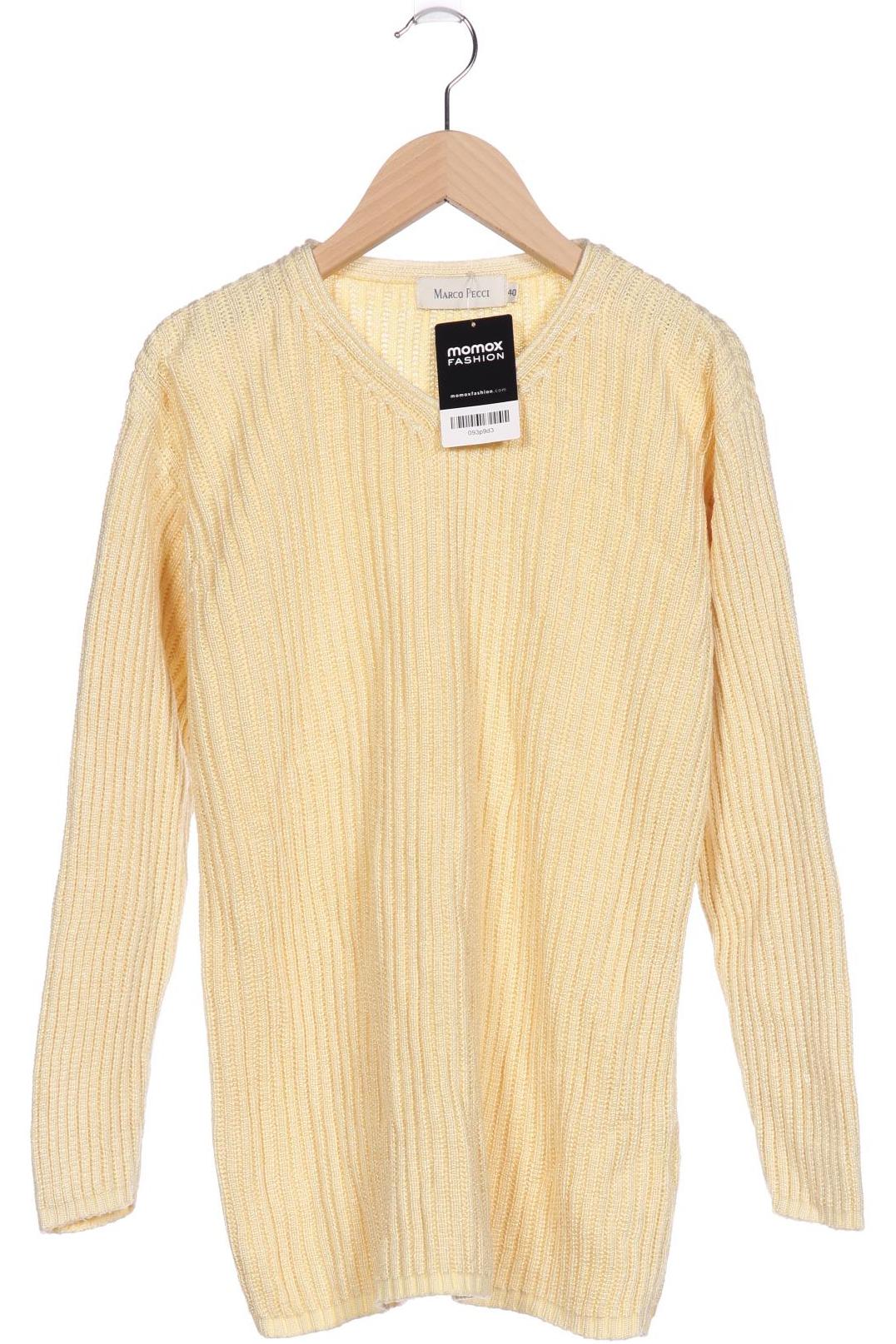 

Marco Pecci Damen Pullover, gelb, Gr. 40