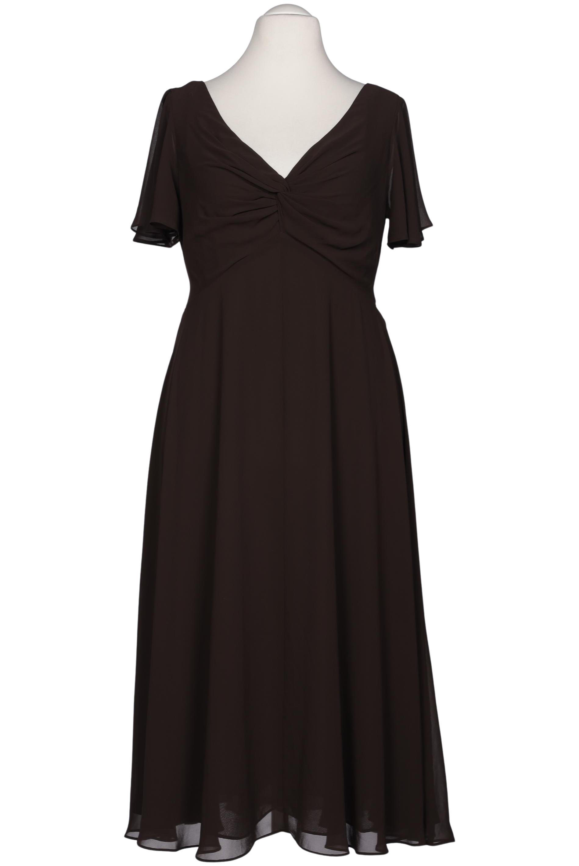 

Marco Pecci Damen Kleid, braun, Gr. 48