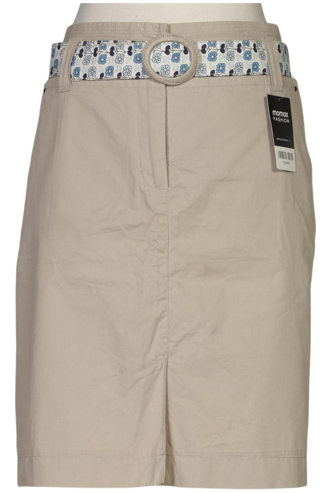 

Marco Pecci Damen Rock, beige, Gr. 40