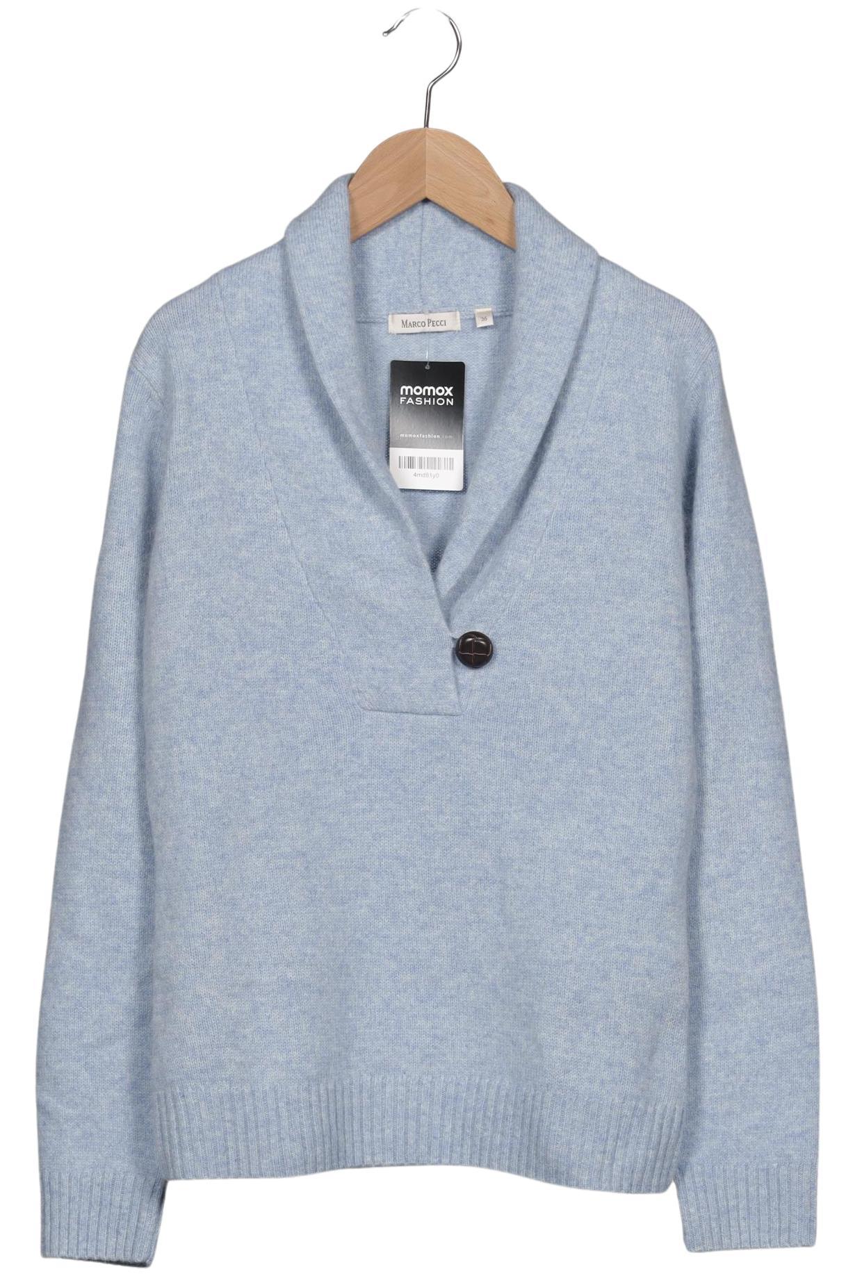 

Marco Pecci Damen Pullover, hellblau, Gr. 36