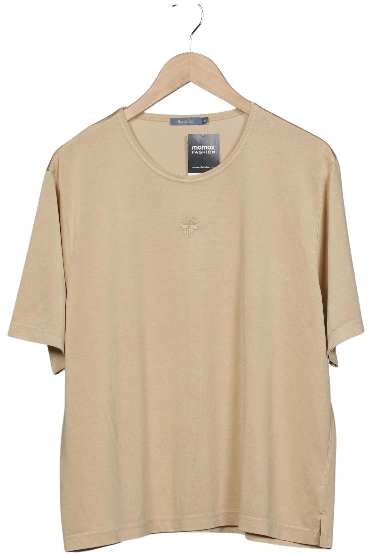 

Marco Pecci Damen T-Shirt, beige, Gr. 48