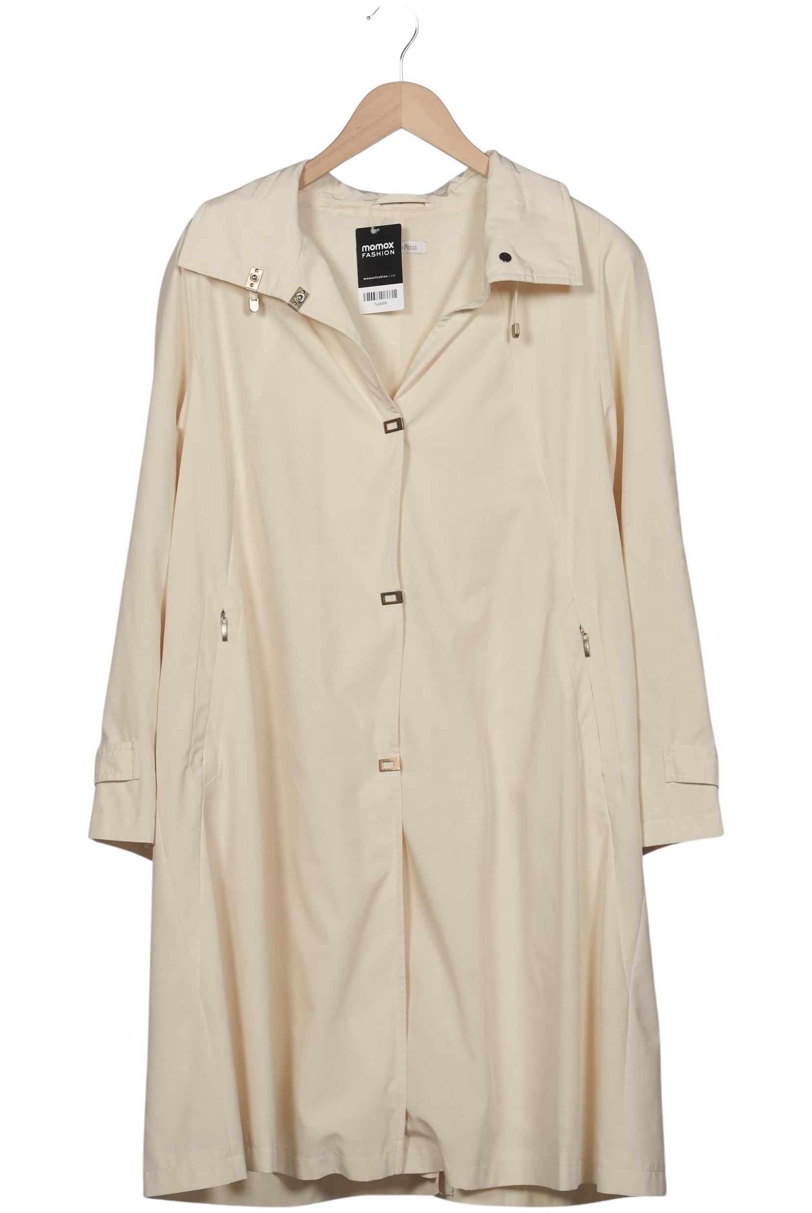 

Marco Pecci Damen Mantel, beige, Gr. 42