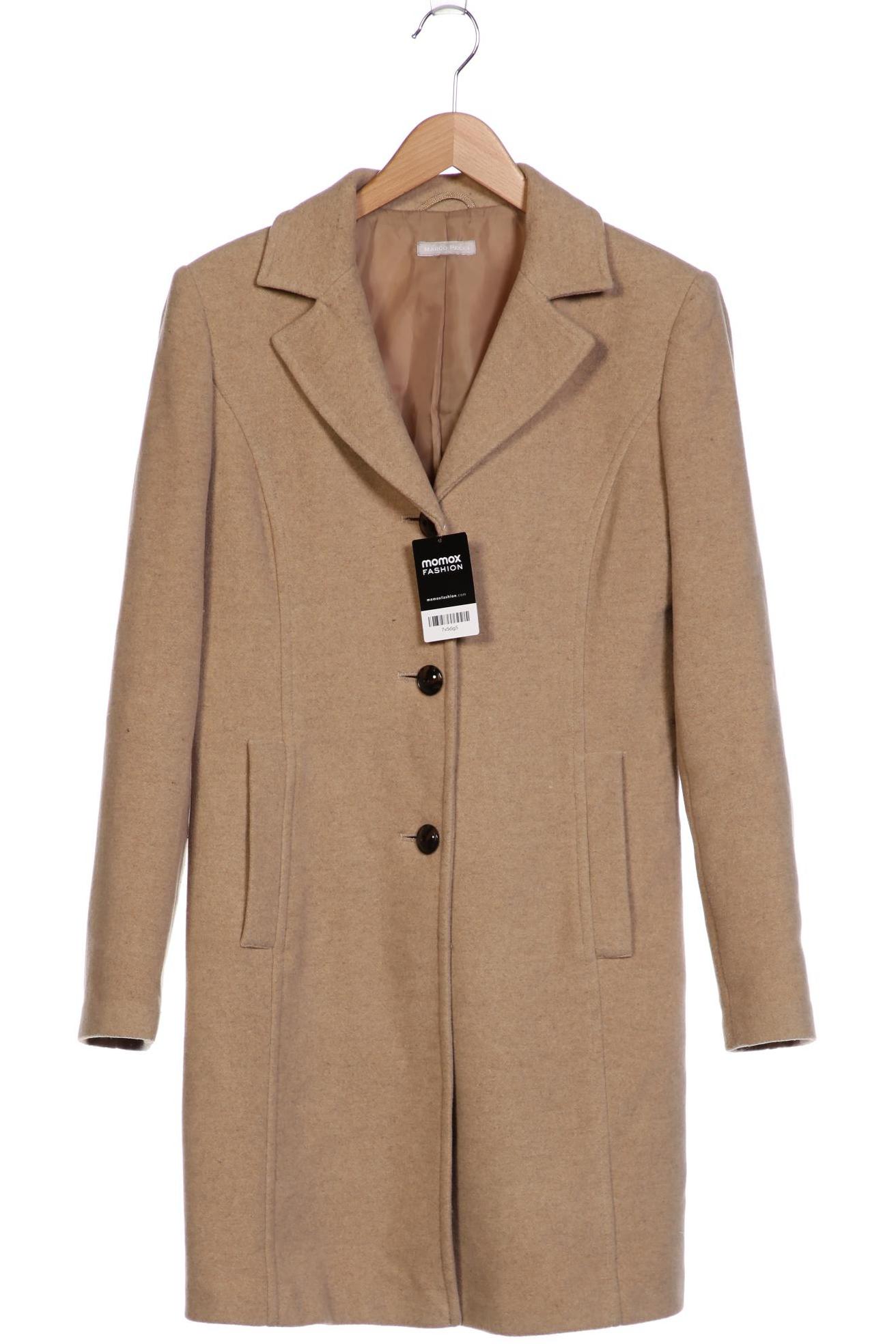 

Marco Pecci Damen Mantel, beige, Gr. 38