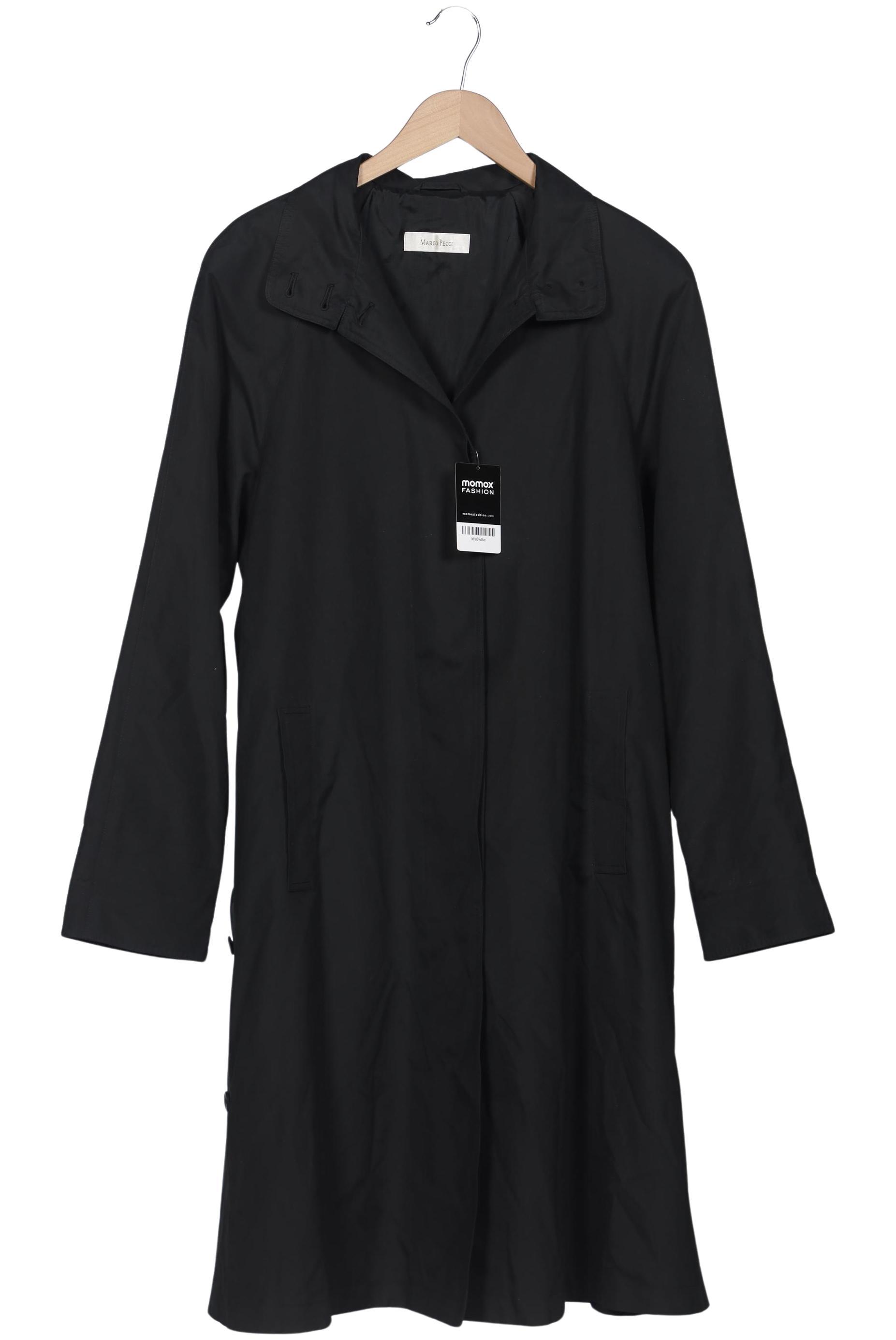 

Marco Pecci Damen Mantel, schwarz, Gr. 42