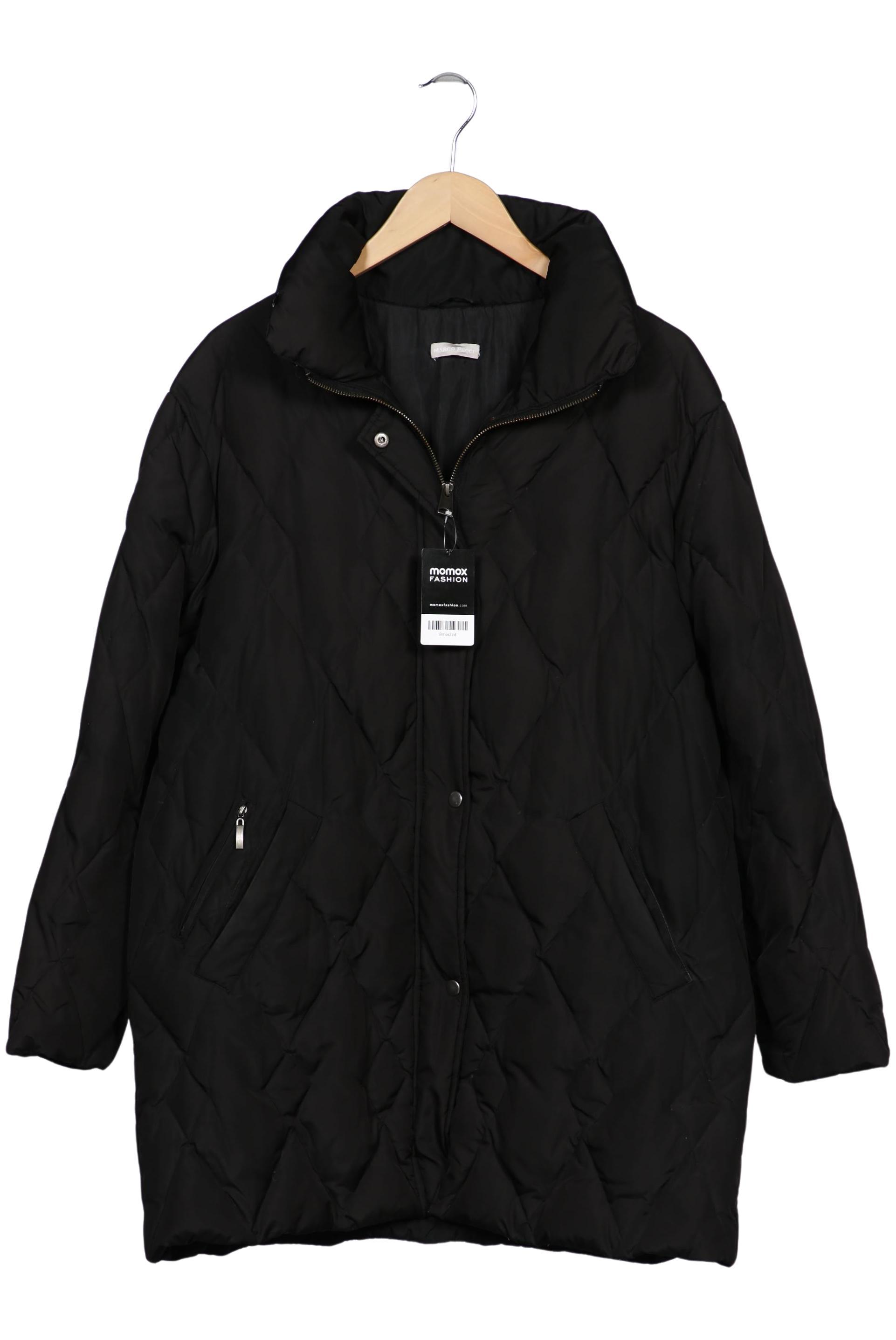 

Marco Pecci Damen Mantel, schwarz, Gr. 44