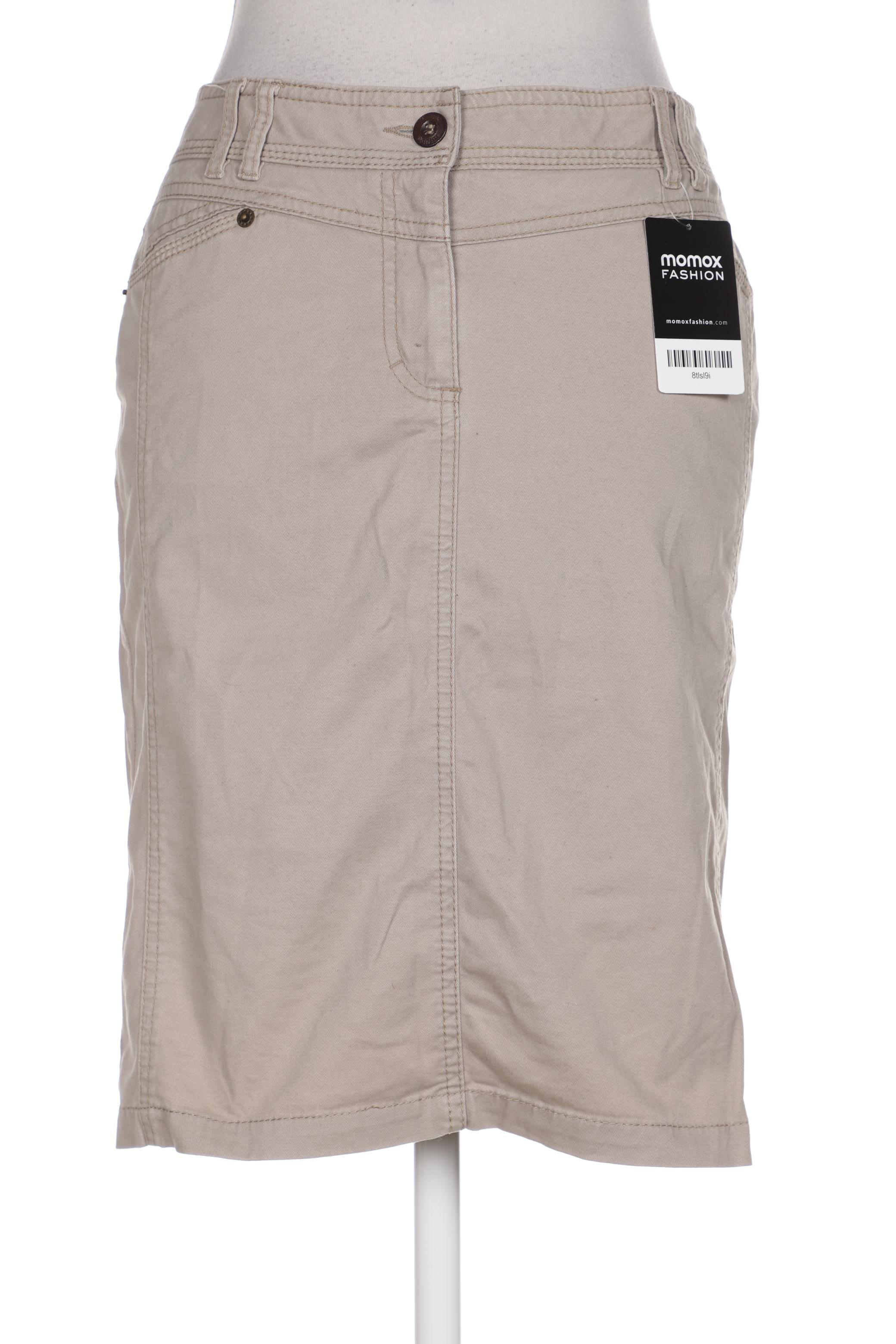 

Marco Pecci Damen Rock, beige, Gr. 36