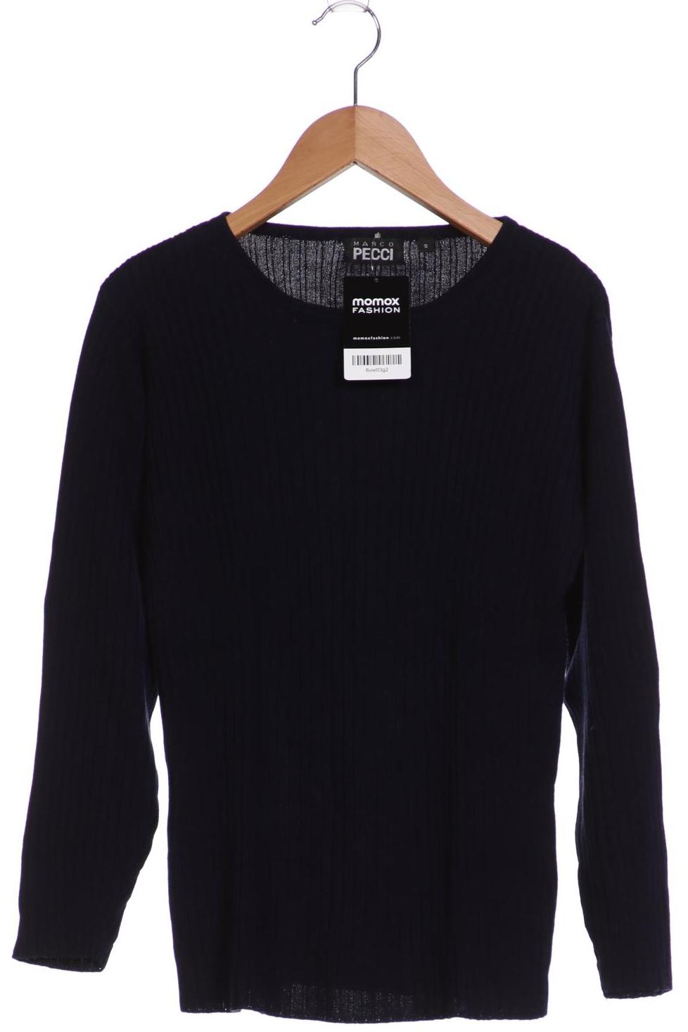 

MARCO PECCI Damen Pullover, marineblau