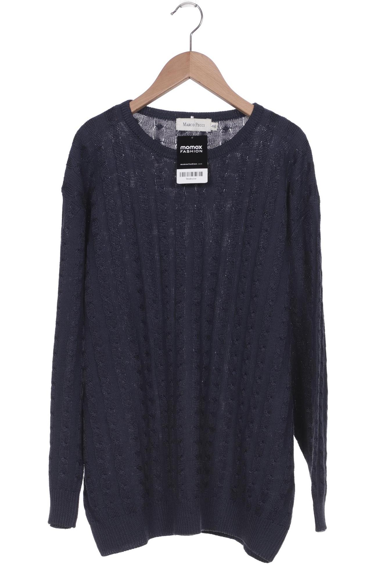 

MARCO PECCI Damen Pullover, marineblau