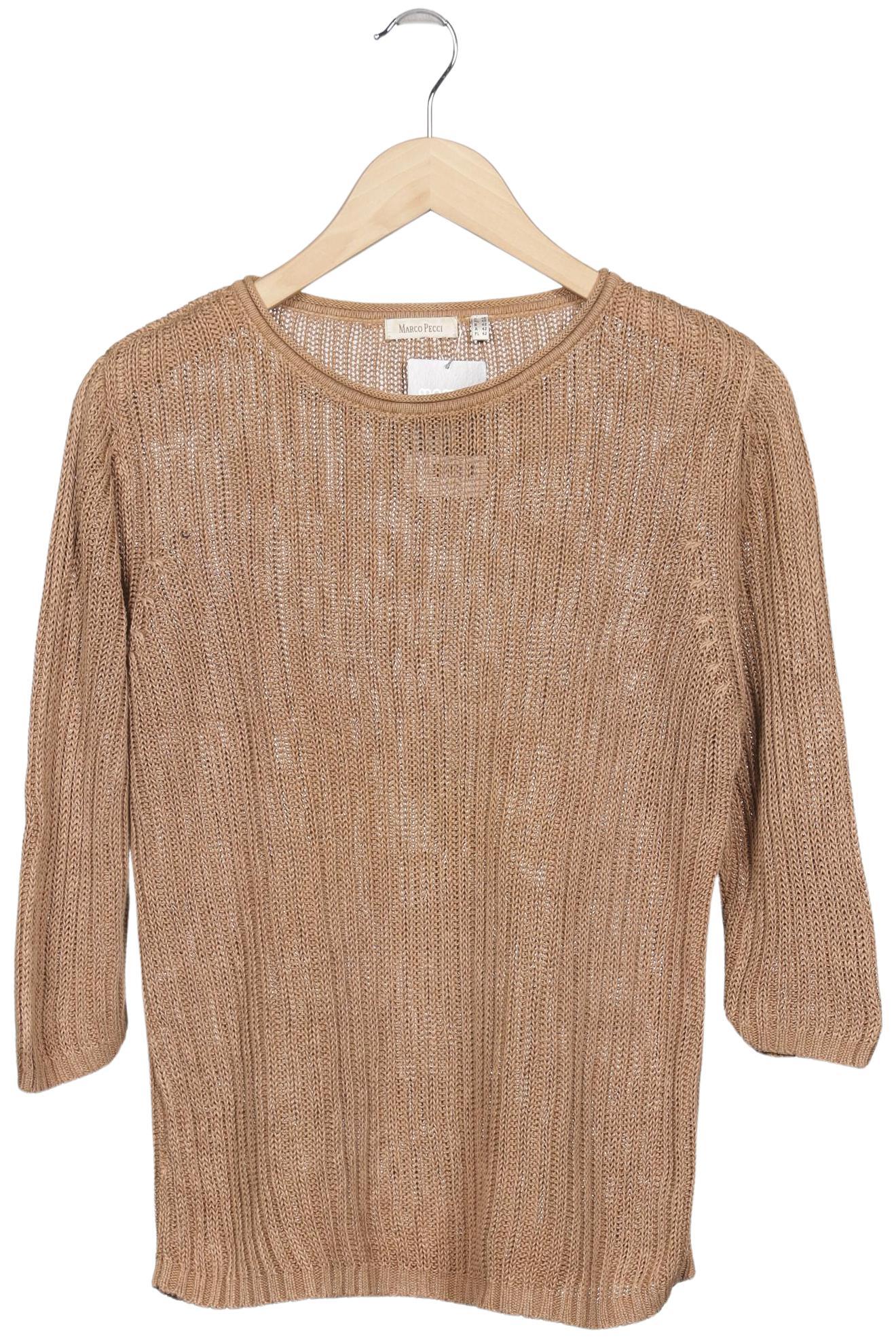 

Marco Pecci Damen Pullover, beige, Gr. 42