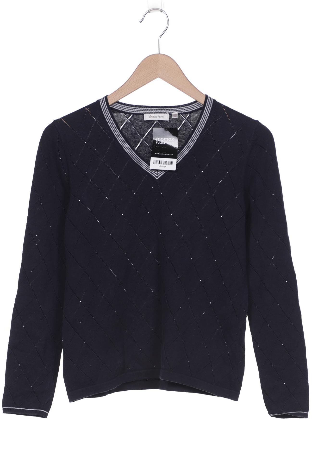 

Marco Pecci Damen Pullover, marineblau, Gr. 38