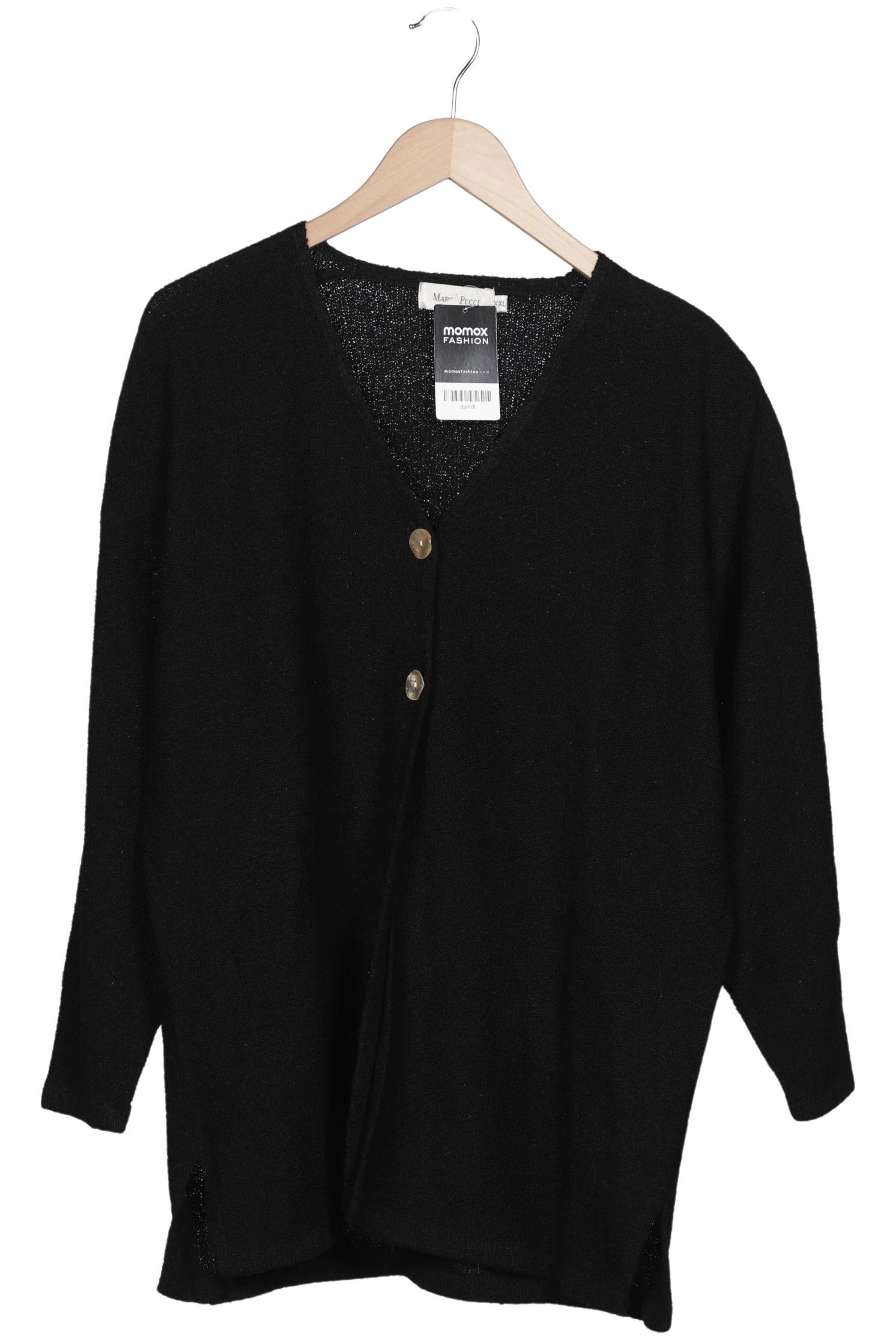 

Marco Pecci Damen Strickjacke, schwarz, Gr. 46