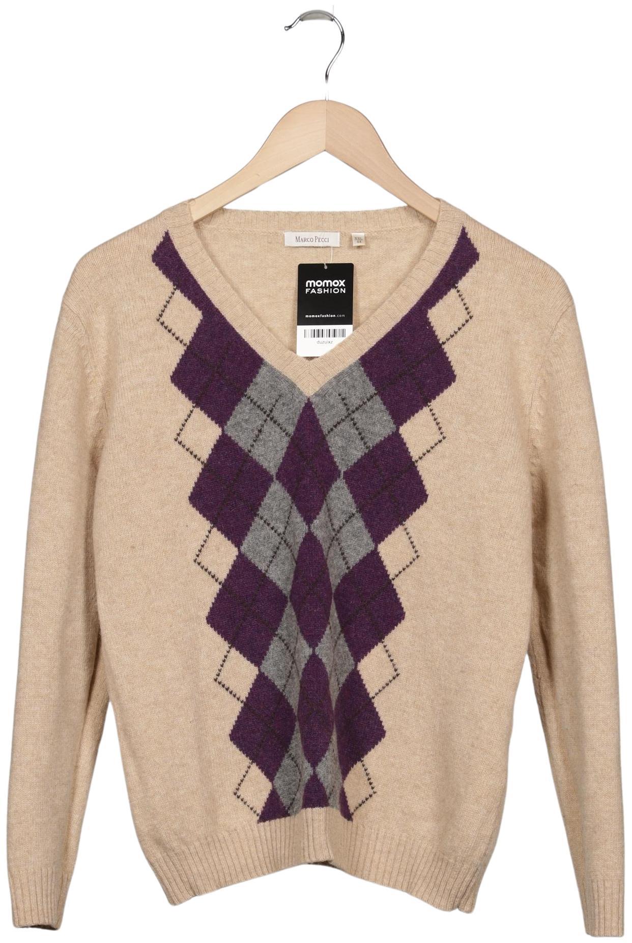 

Marco Pecci Damen Pullover, beige, Gr. 44