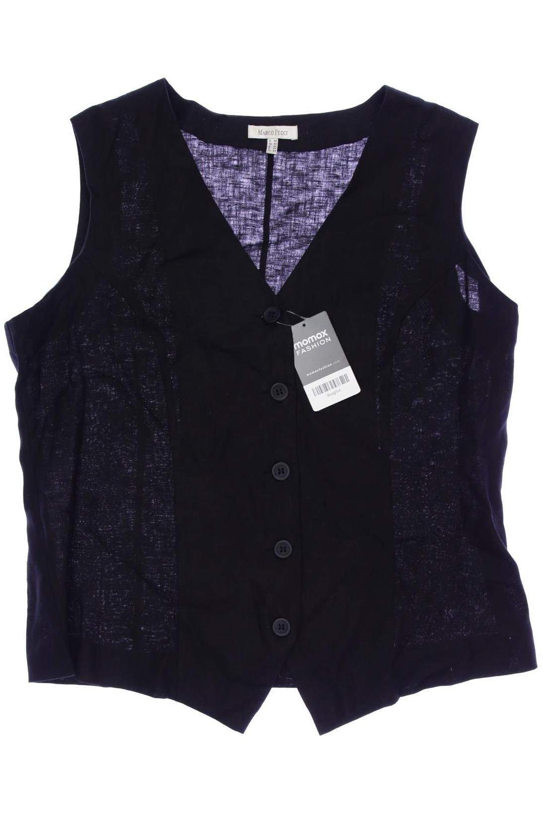 

Marco Pecci Damen Weste, schwarz, Gr. 44