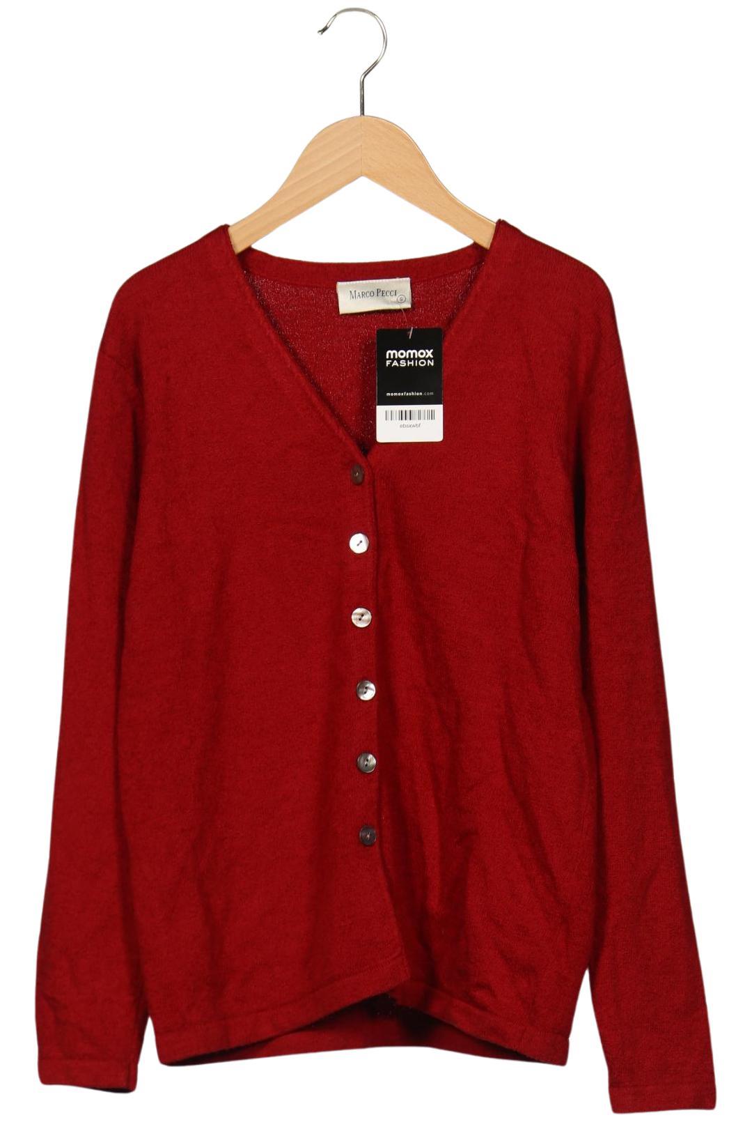 

Marco Pecci Damen Strickjacke, rot, Gr. 36