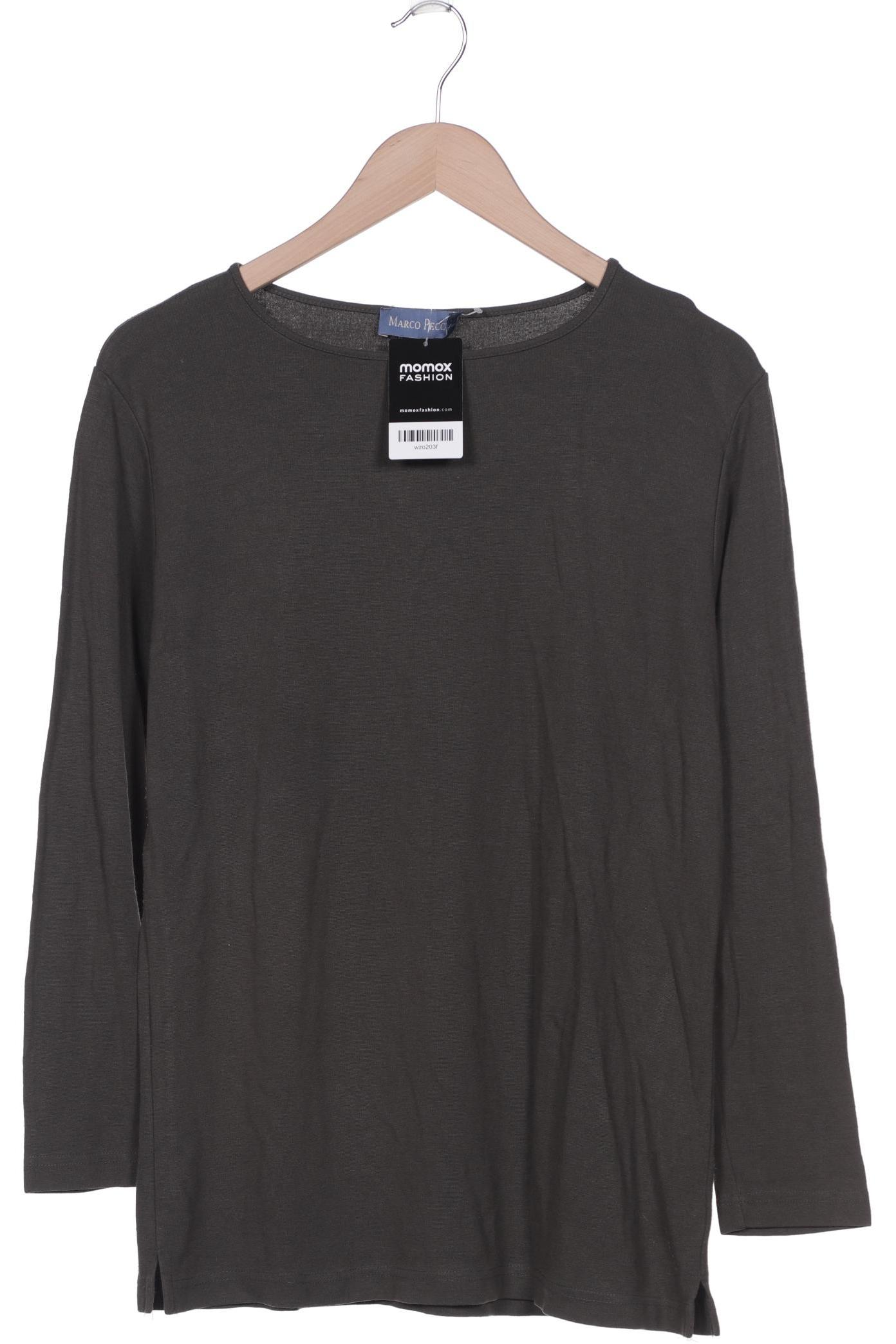 

Marco Pecci Damen Langarmshirt, grau, Gr. 38