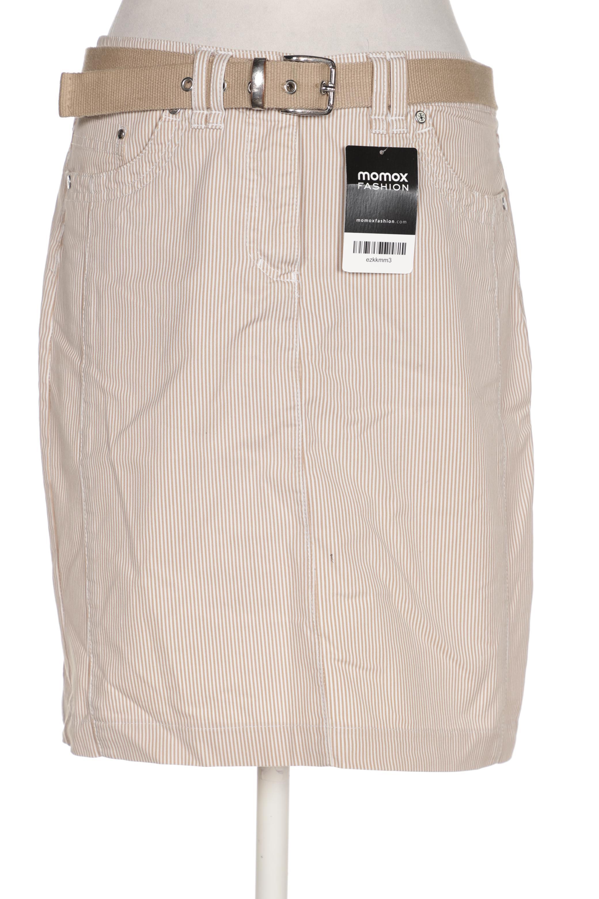

Marco Pecci Damen Rock, beige, Gr. 36
