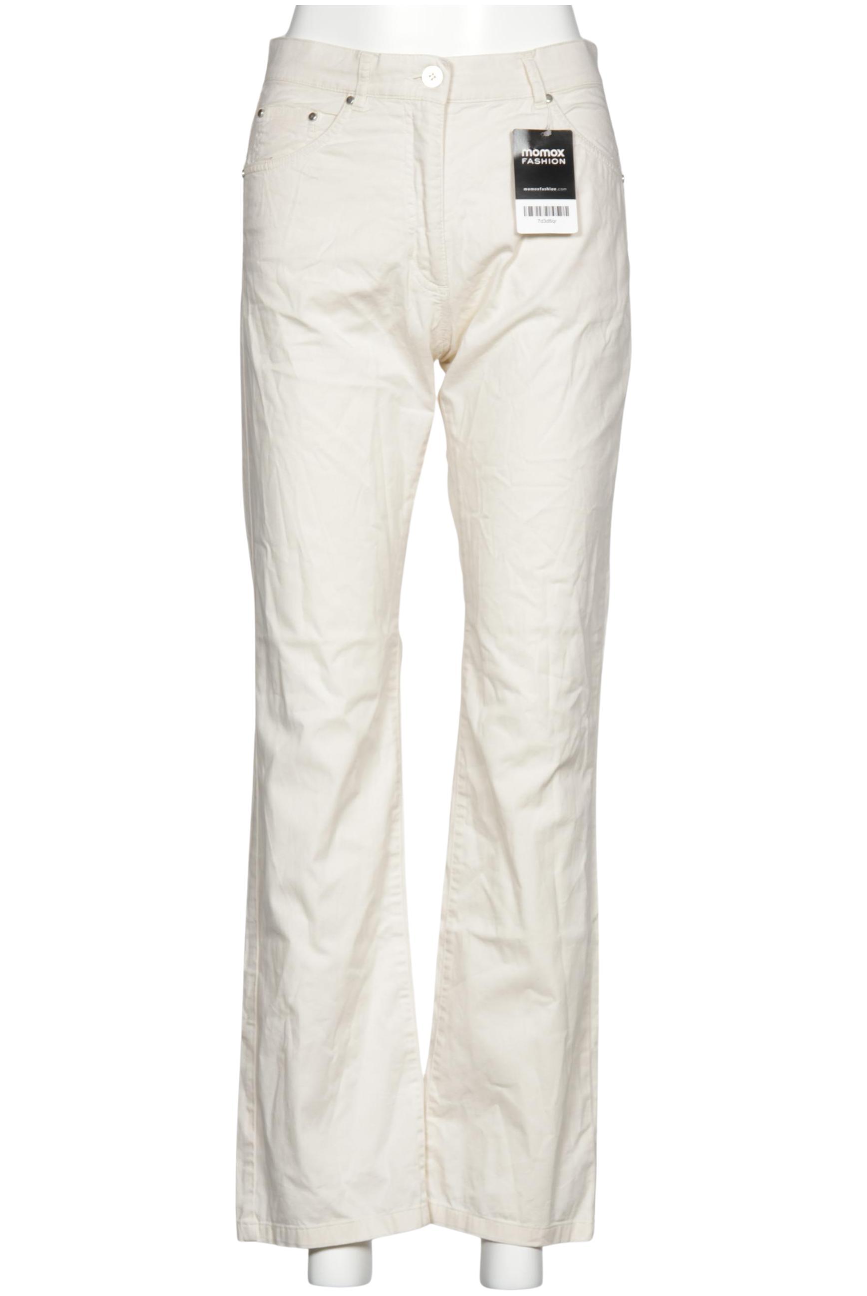 

Marco Pecci Damen Stoffhose, cremeweiß, Gr. 36