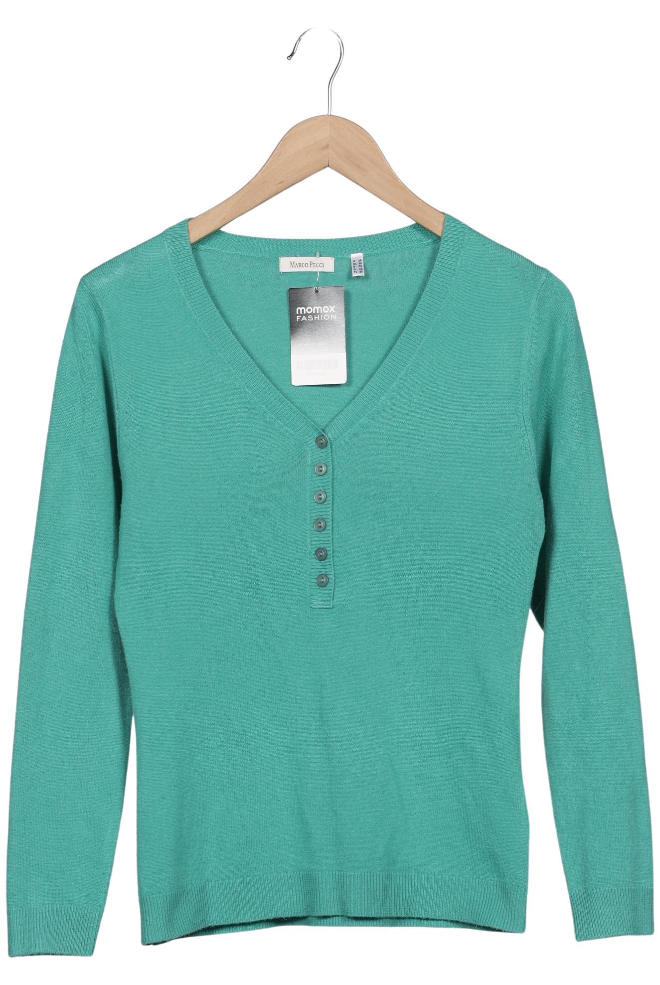 

Marco Pecci Damen Pullover, grün, Gr. 36