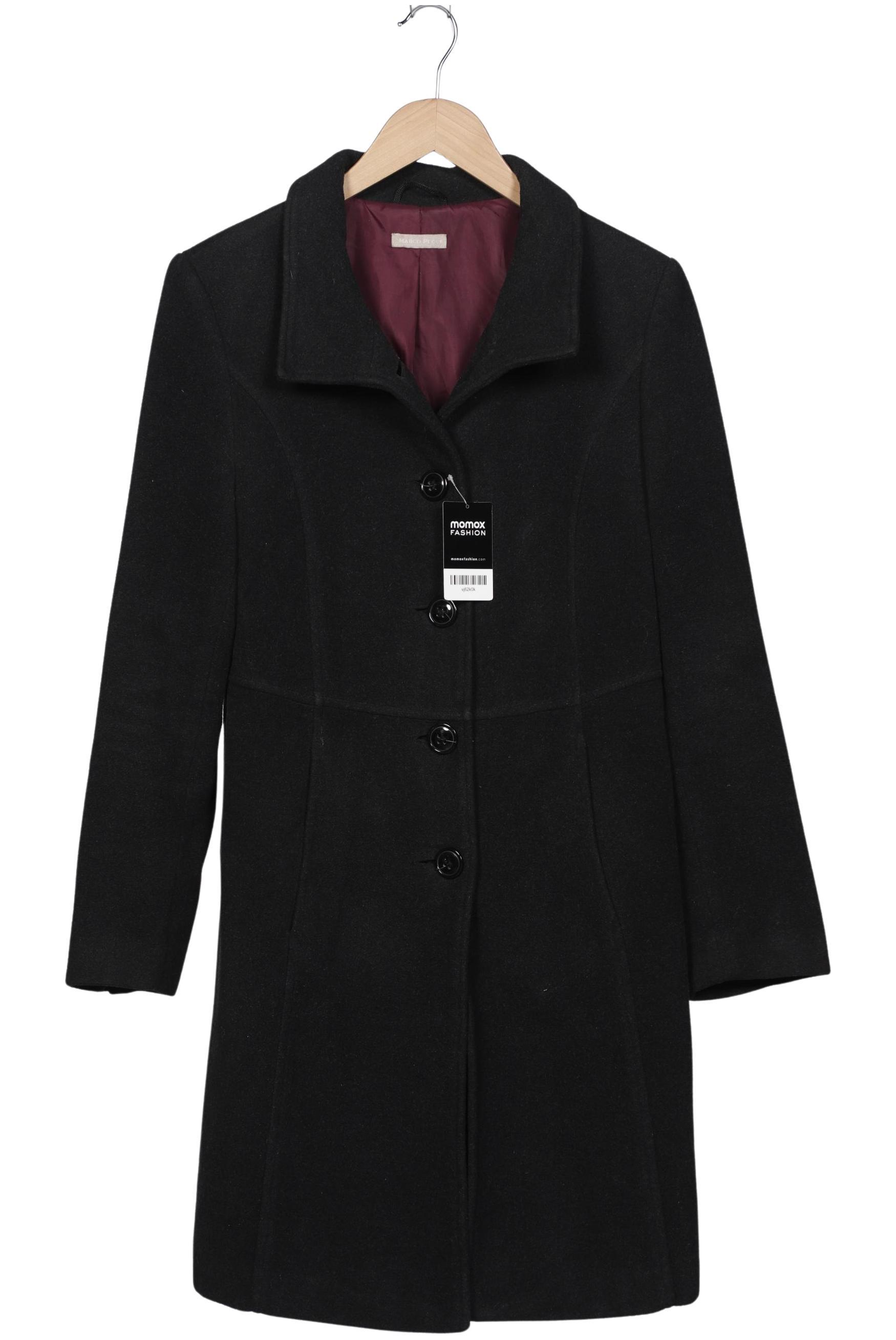 

Marco Pecci Damen Mantel, schwarz, Gr. 36