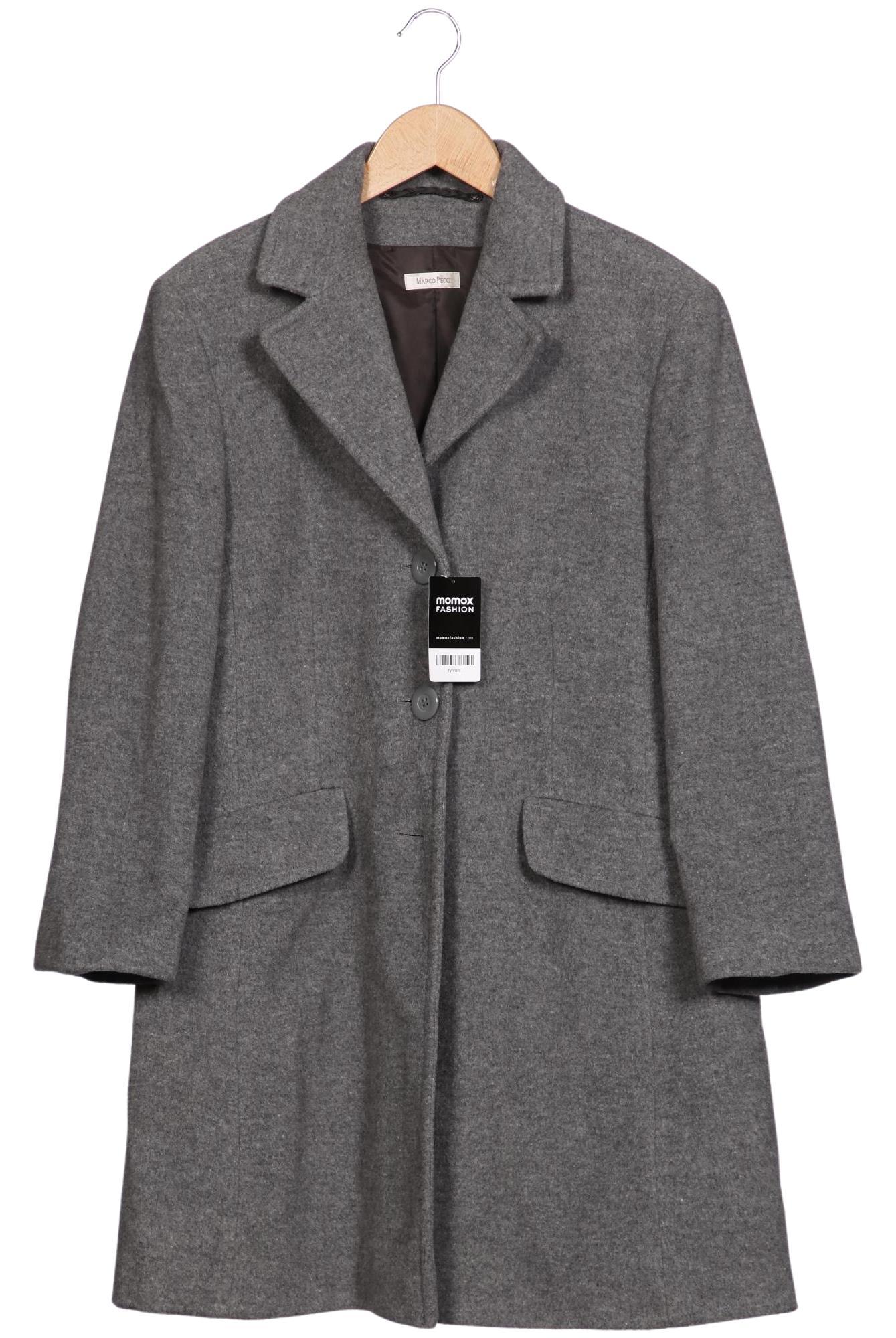 

Marco Pecci Damen Mantel, grau, Gr. 42