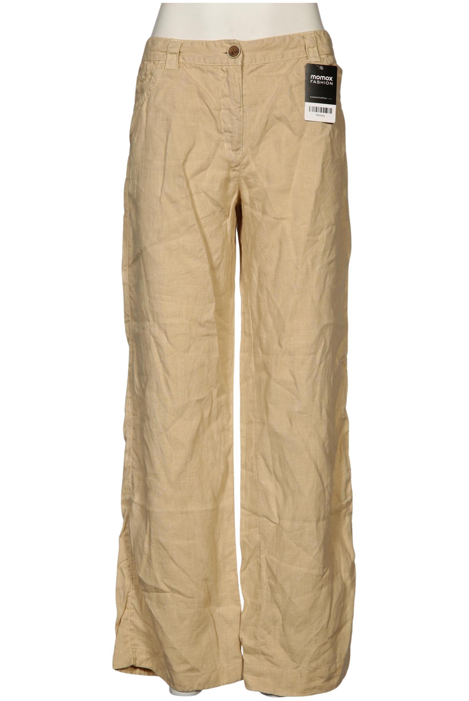 

Marco Pecci Damen Stoffhose, beige, Gr. 40