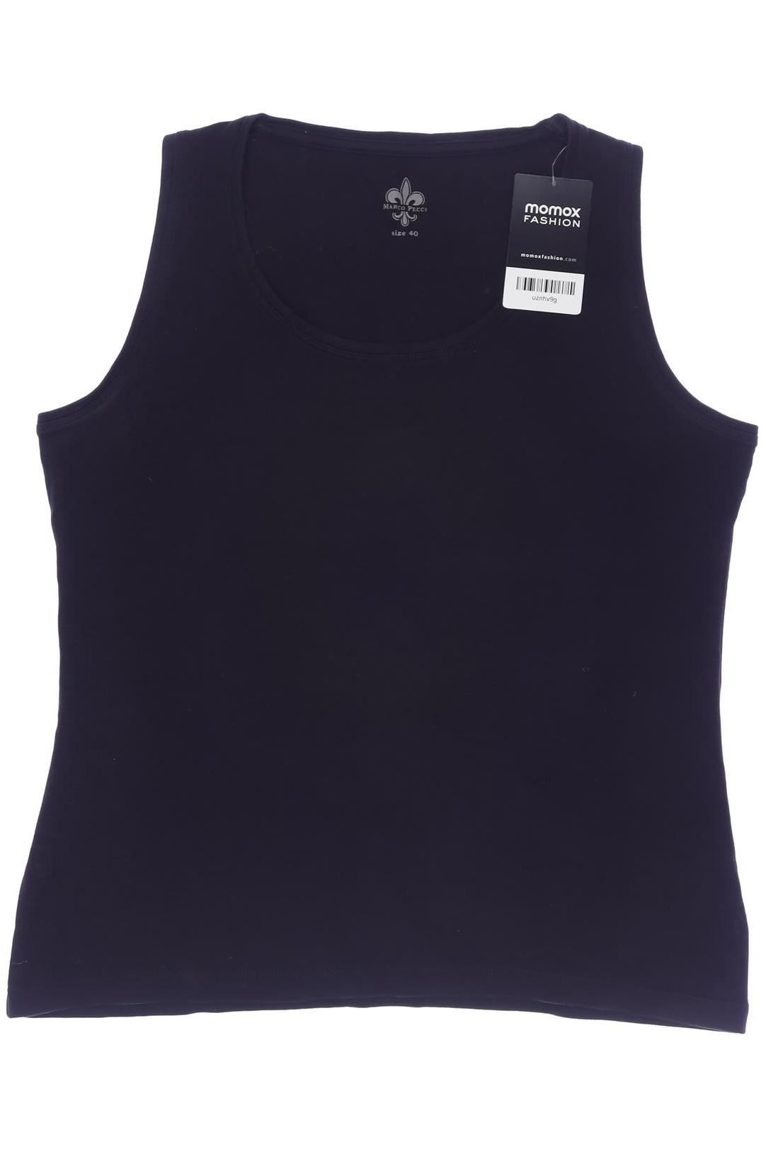 

Marco Pecci Damen Top, schwarz, Gr. 40